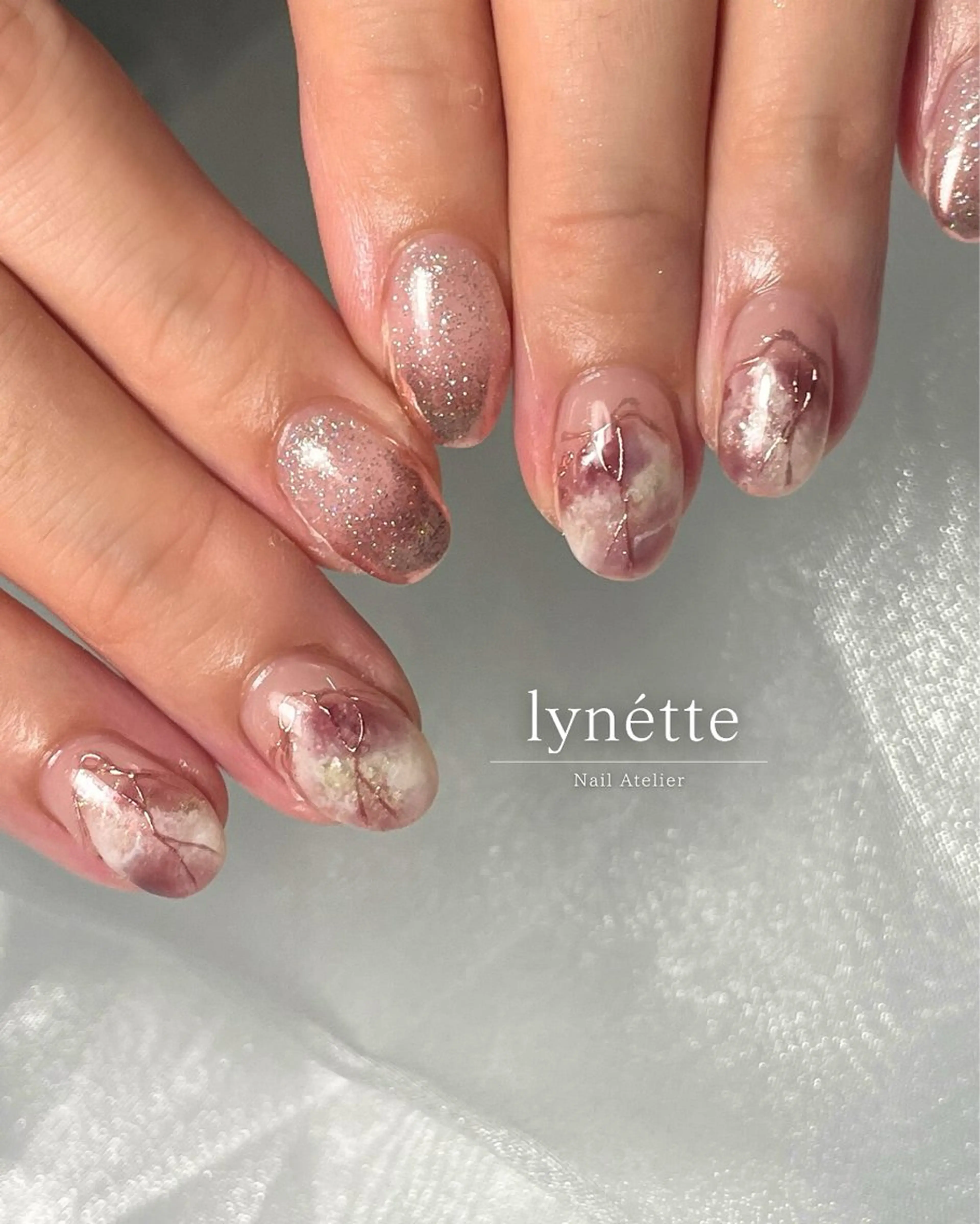 ネイル ニュアンスネイル lynétte 那覇ネイルサロンのネイルデザイン