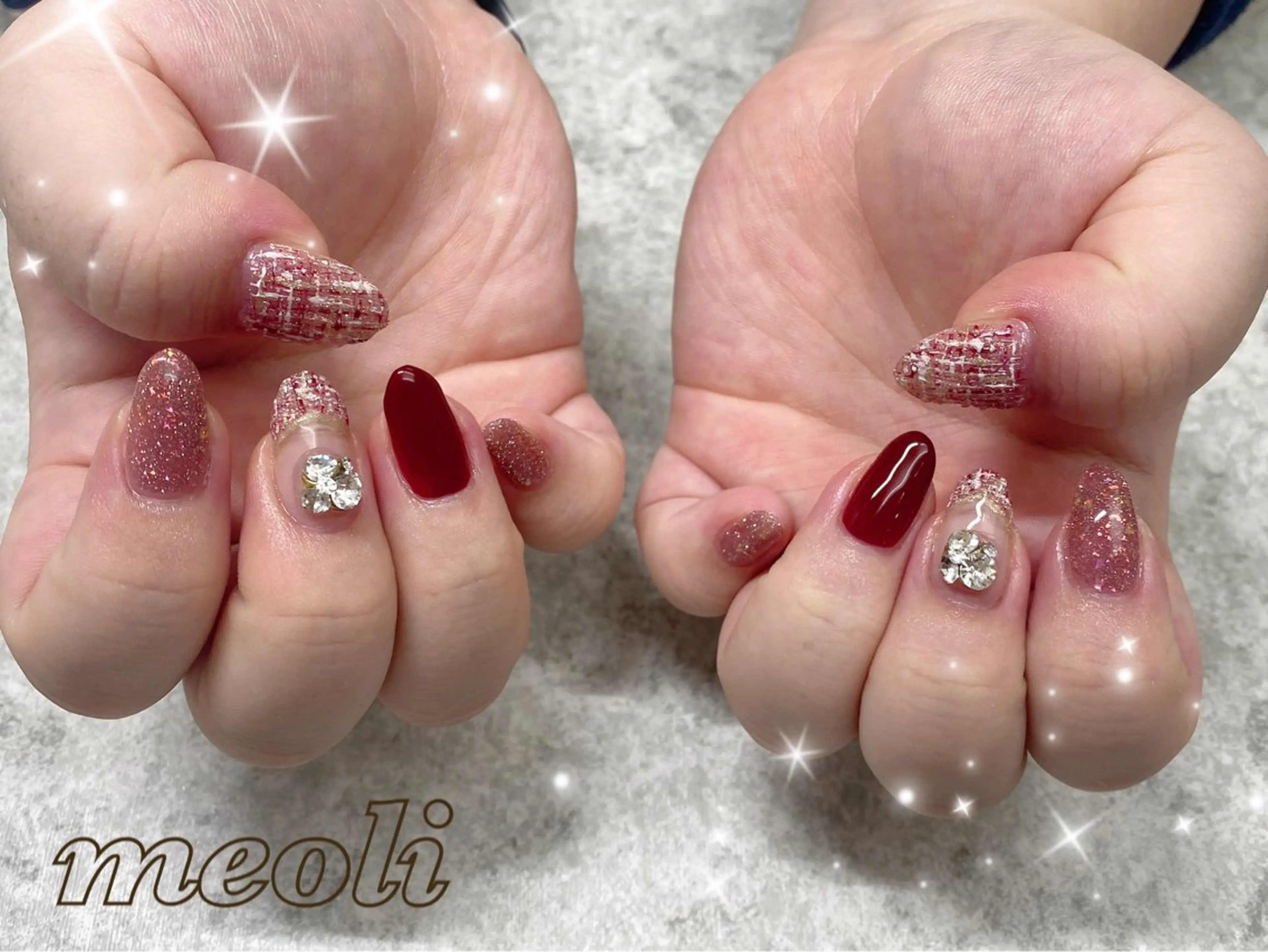 ネイル ハンドネイル nail salon meoli メグのネイルデザイン