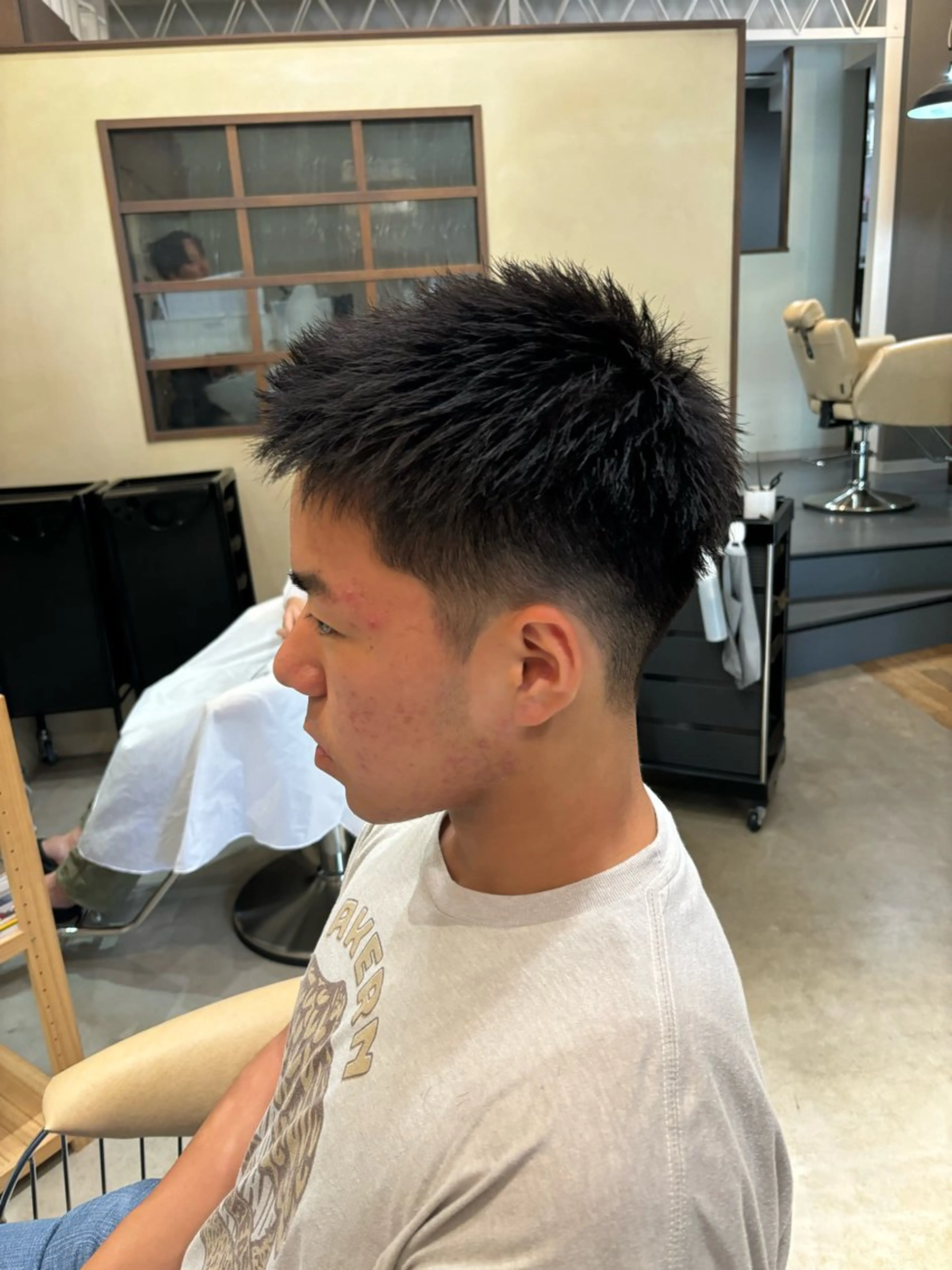 ショート メンズ 鹿児島 TSUBASAのヘアスタイル