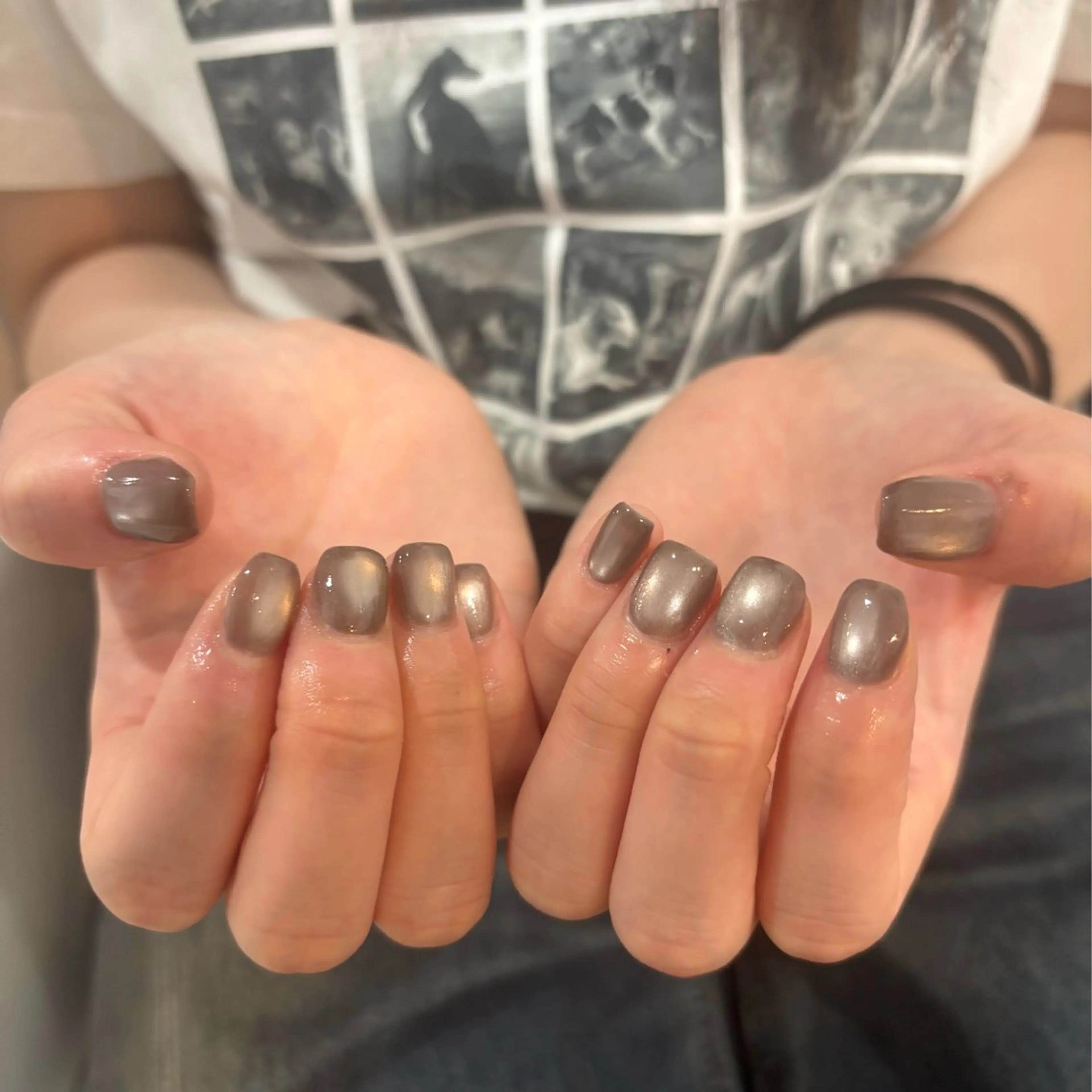 ショート ハンドネイル Lesest akariのネイルデザイン