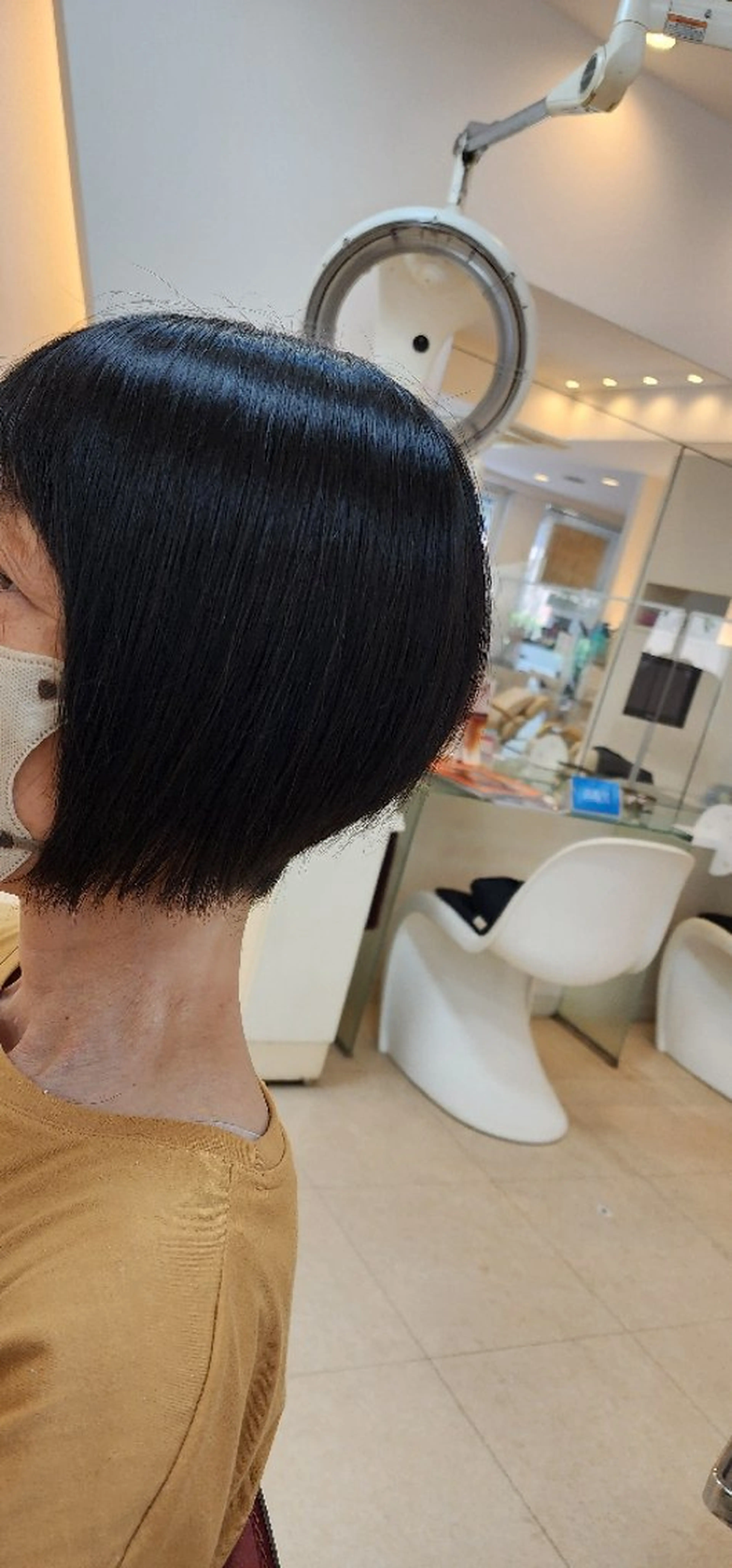 ミディアム カラー hairmake Juinのヘアスタイル
