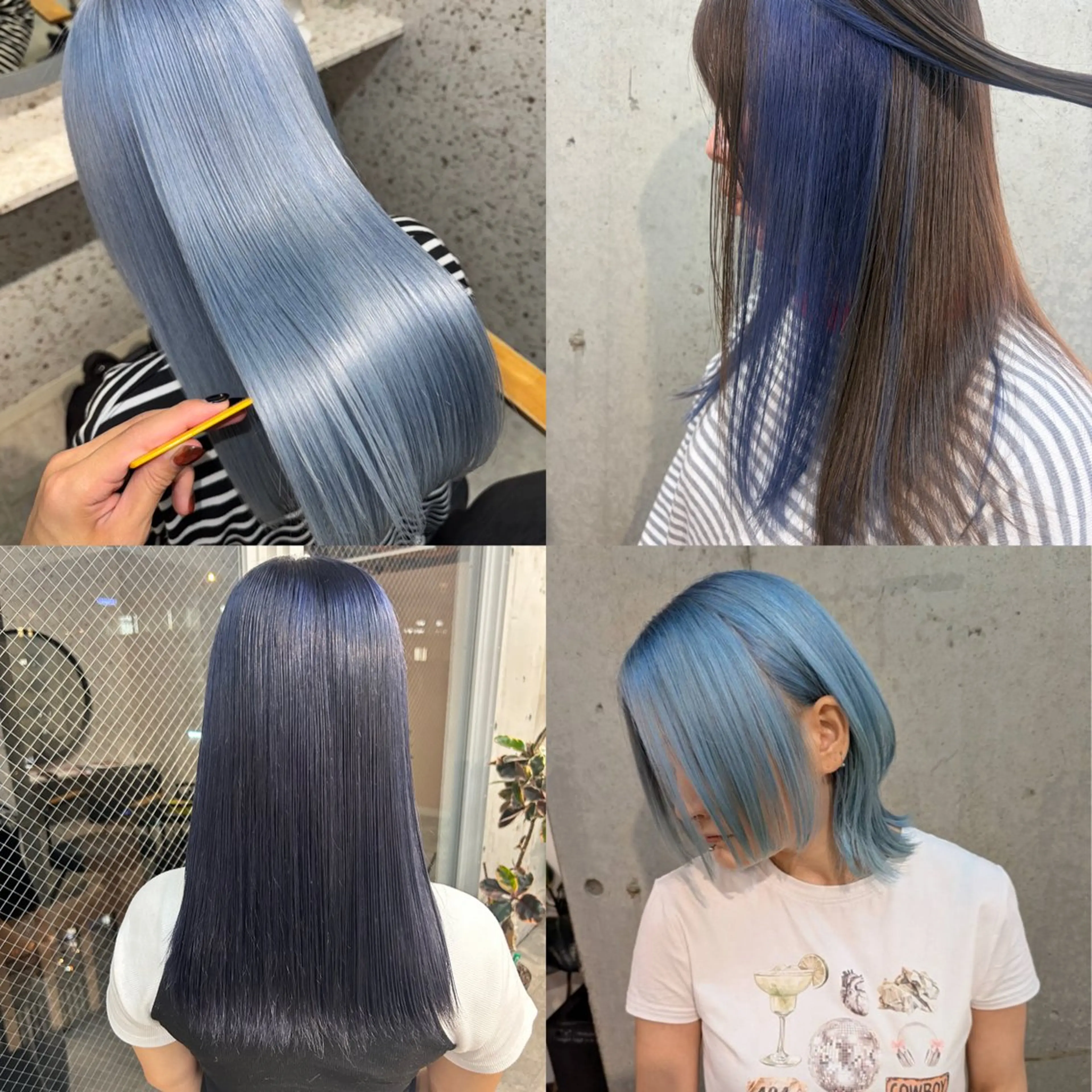 カラー ブルーカラー [lani ] konatsuのヘアスタイル