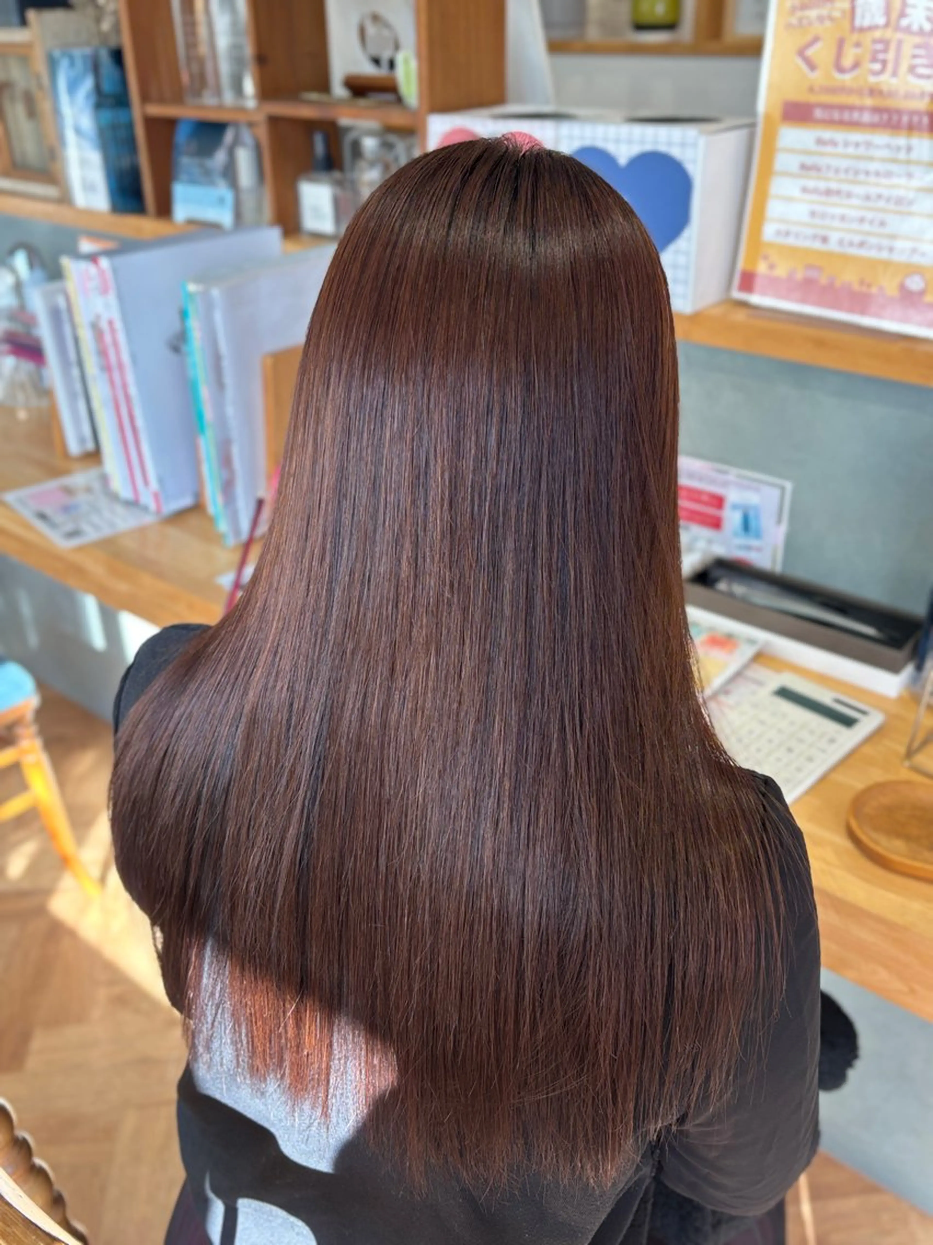 ✨似合わせカット＋ダメージ低減酸性ストレート✨シャンプーブロー込みの写真