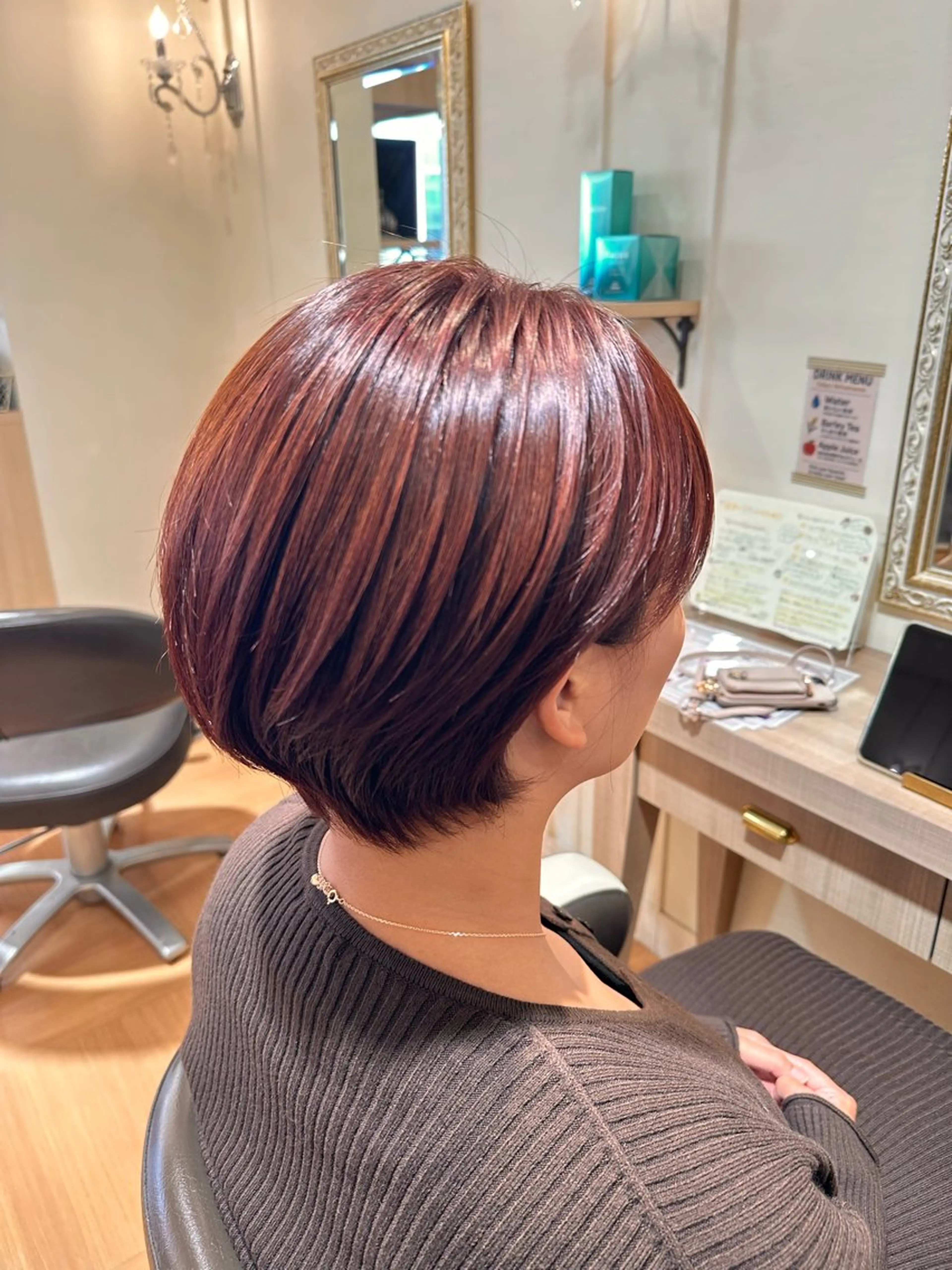 ショート ヘアカラー 【yuni】 コタロウのヘアスタイル