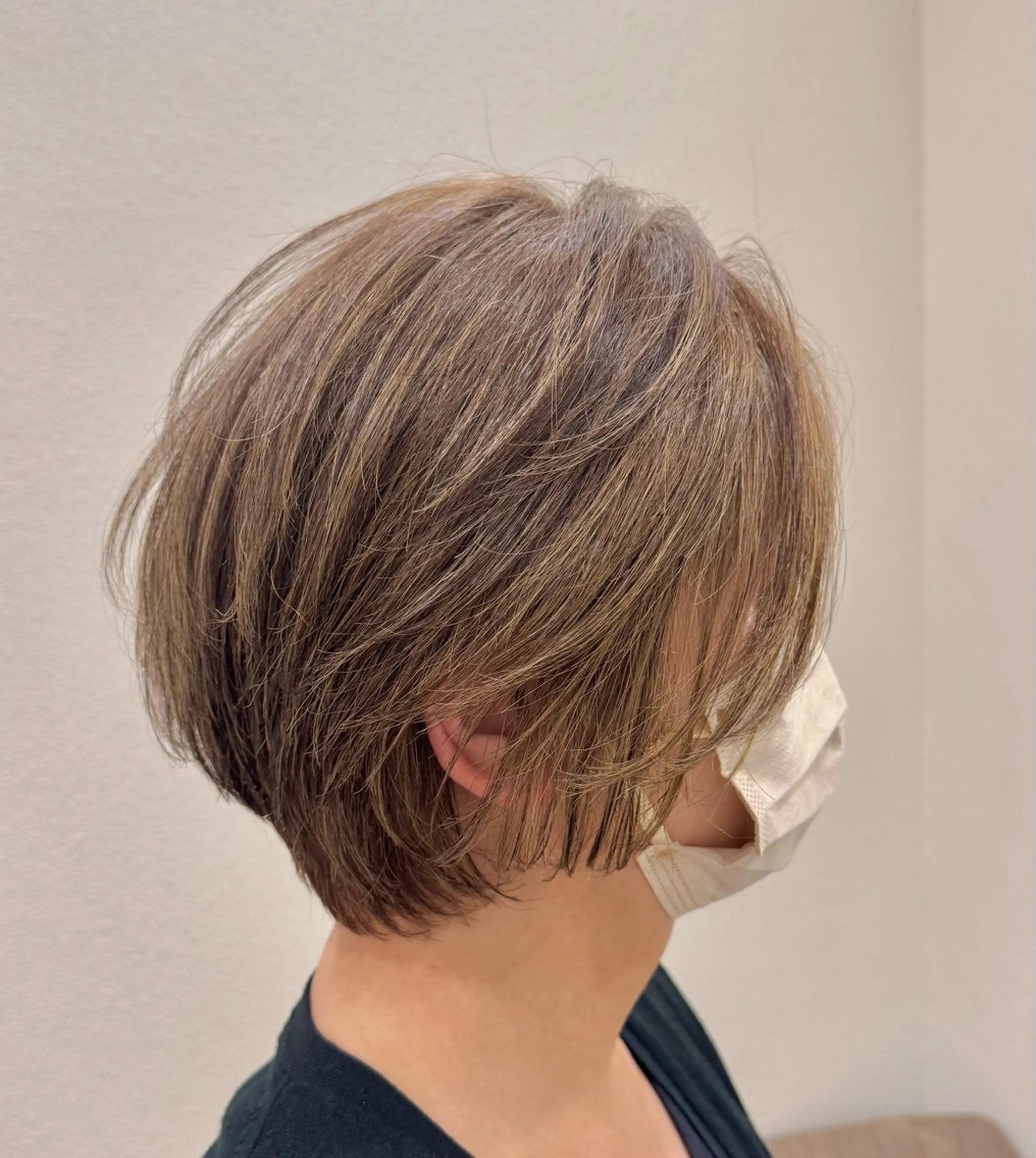 ショート カラー ショートヘア カット ヘアカラー 前平 友慈のヘアスタイル