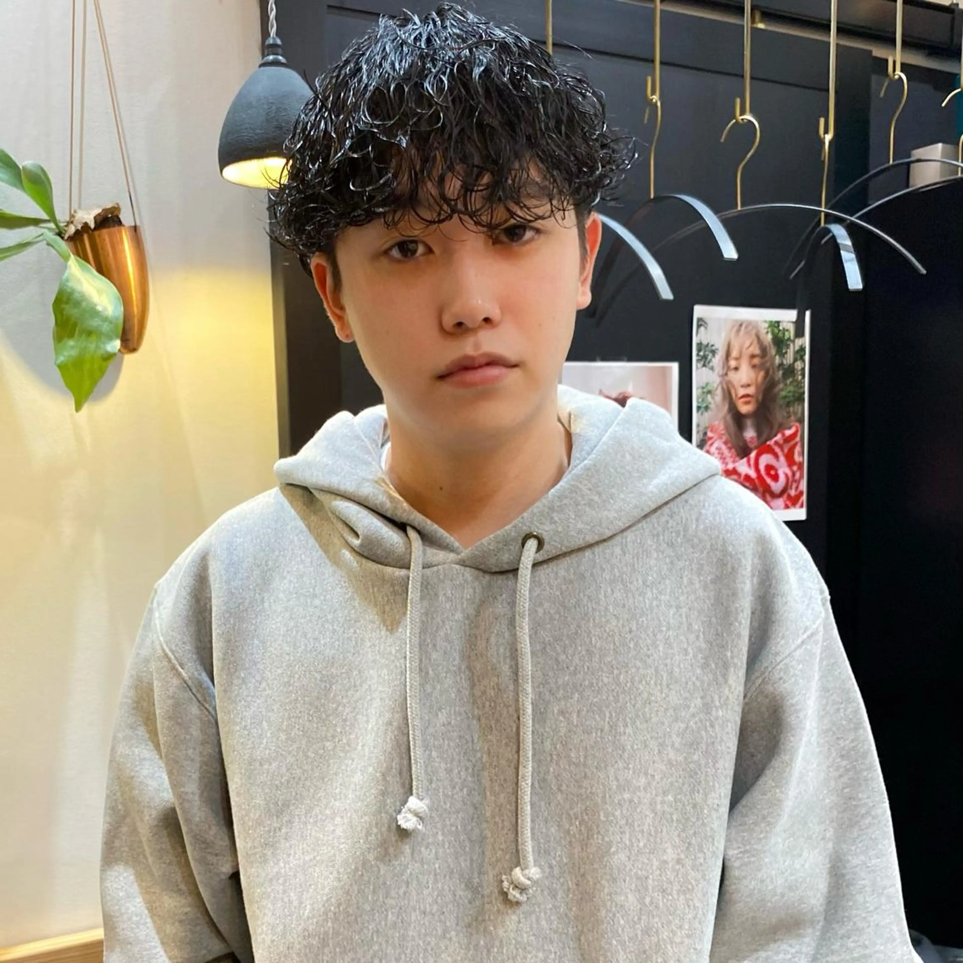 ショート パーマ メンズ ダウンパーマ 【sity.ザイク】のヘアスタイル