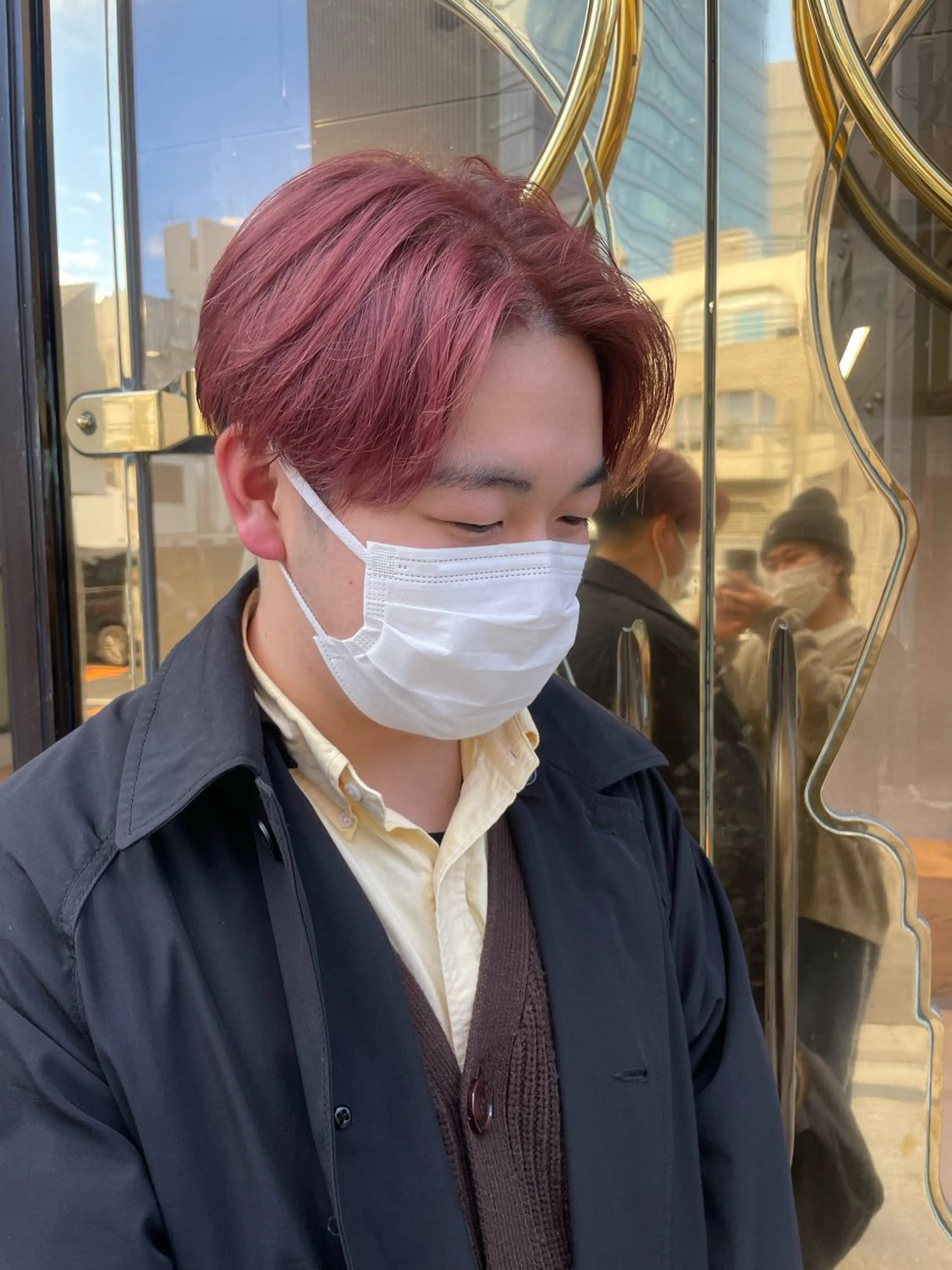 ショート カラー メンズ カット ヘアカラー トリートメント ヘッドスパ メンズ特化🟡個室 口コミ高評価🟡三澤のヘアスタイル