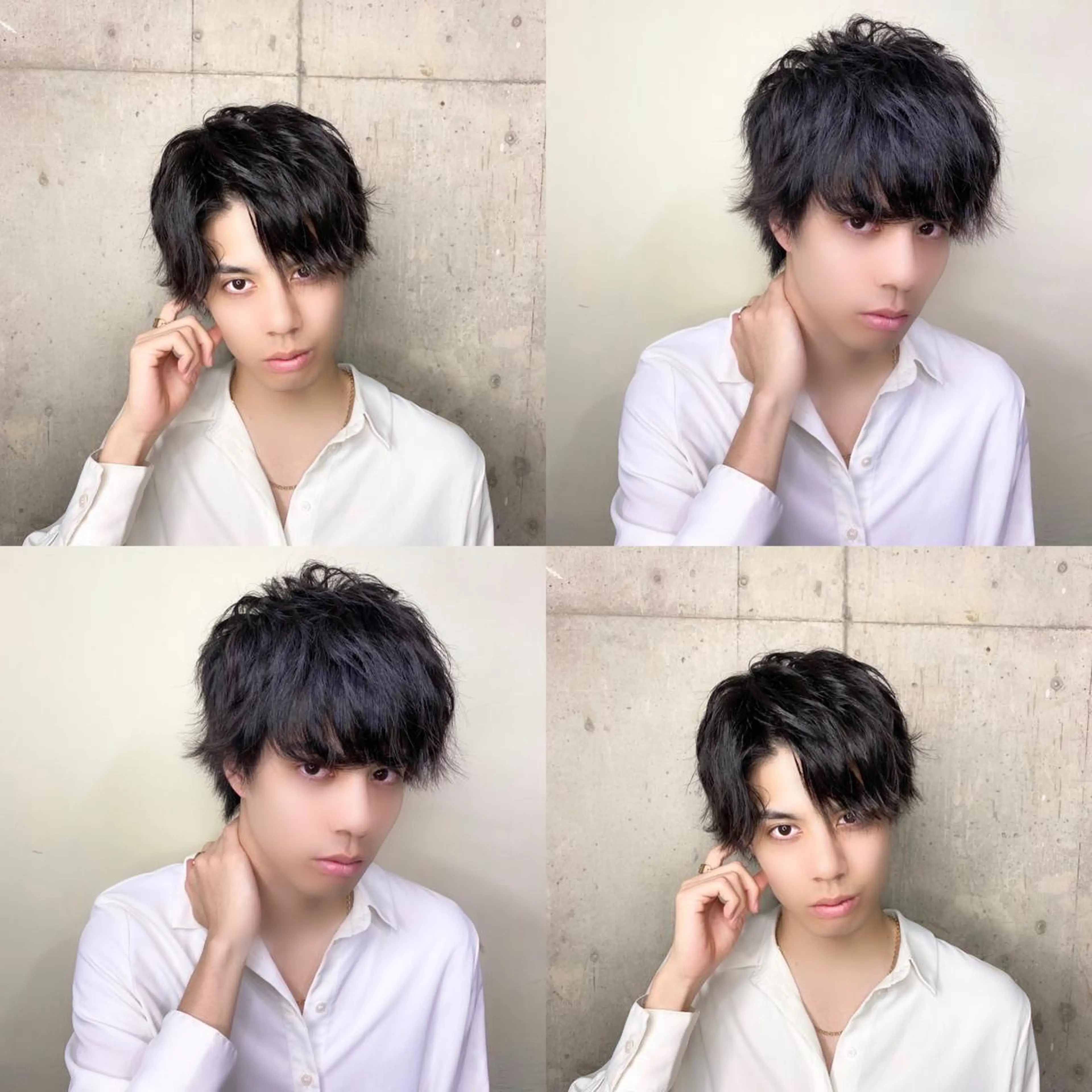 メンズ メンズブリーチカラー /パーマ ごーた立川のヘアスタイル