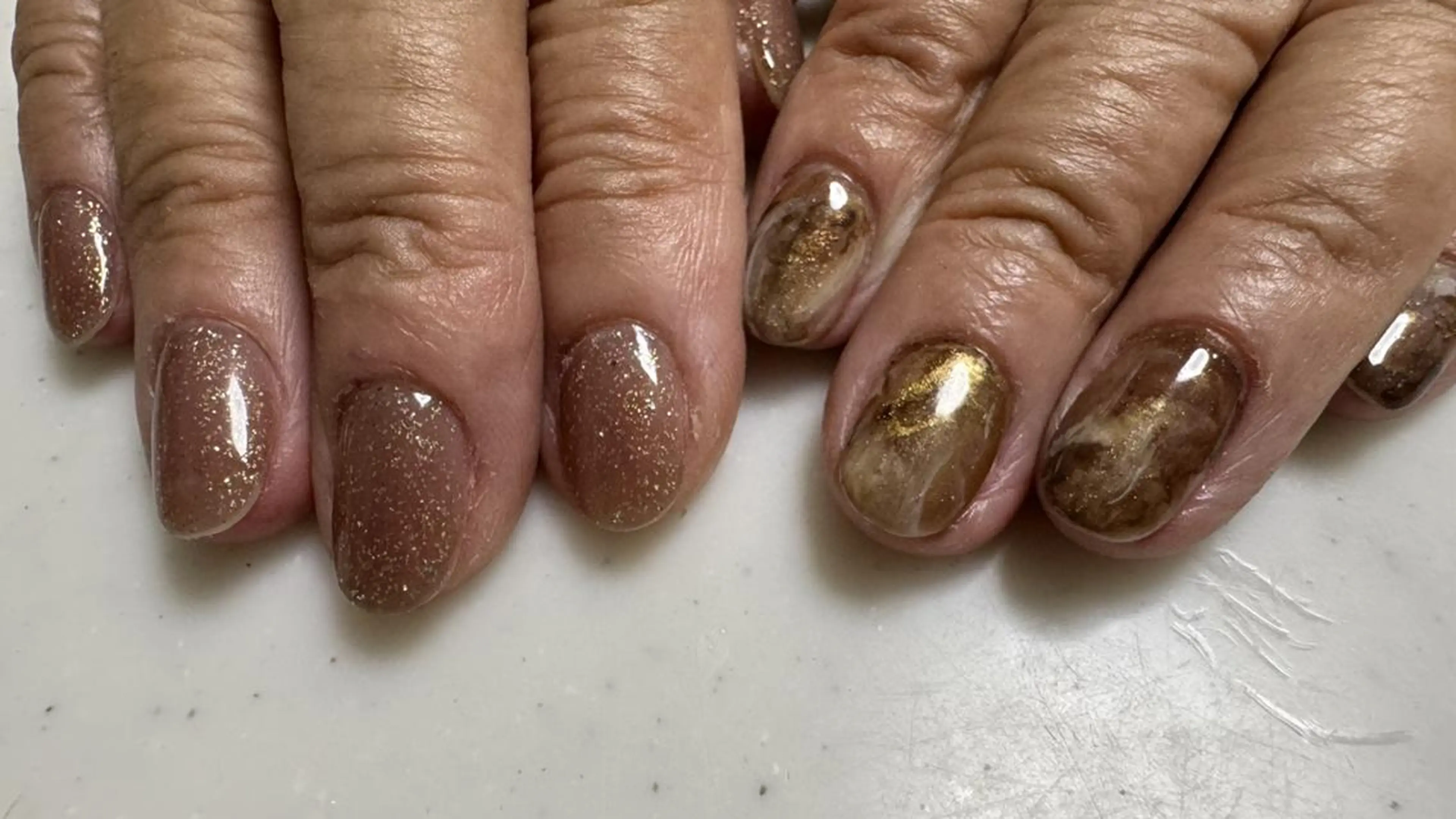 ネイル ニュアンスネイル SalonLinda Marikoのネイルデザイン