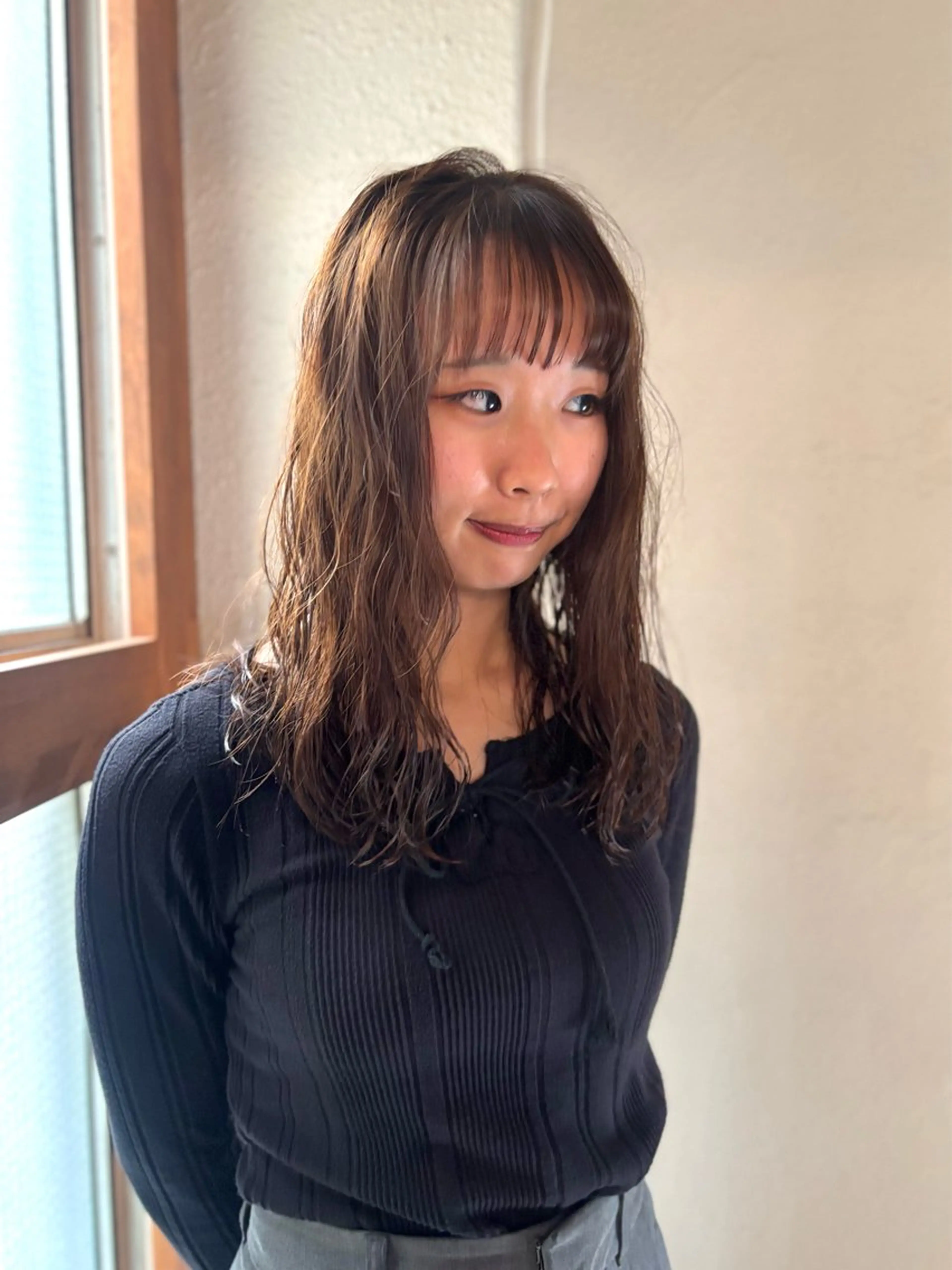 ロング パーマ カット パーマ ミカ🌟パーマ/ デジタルパーマのヘアスタイル