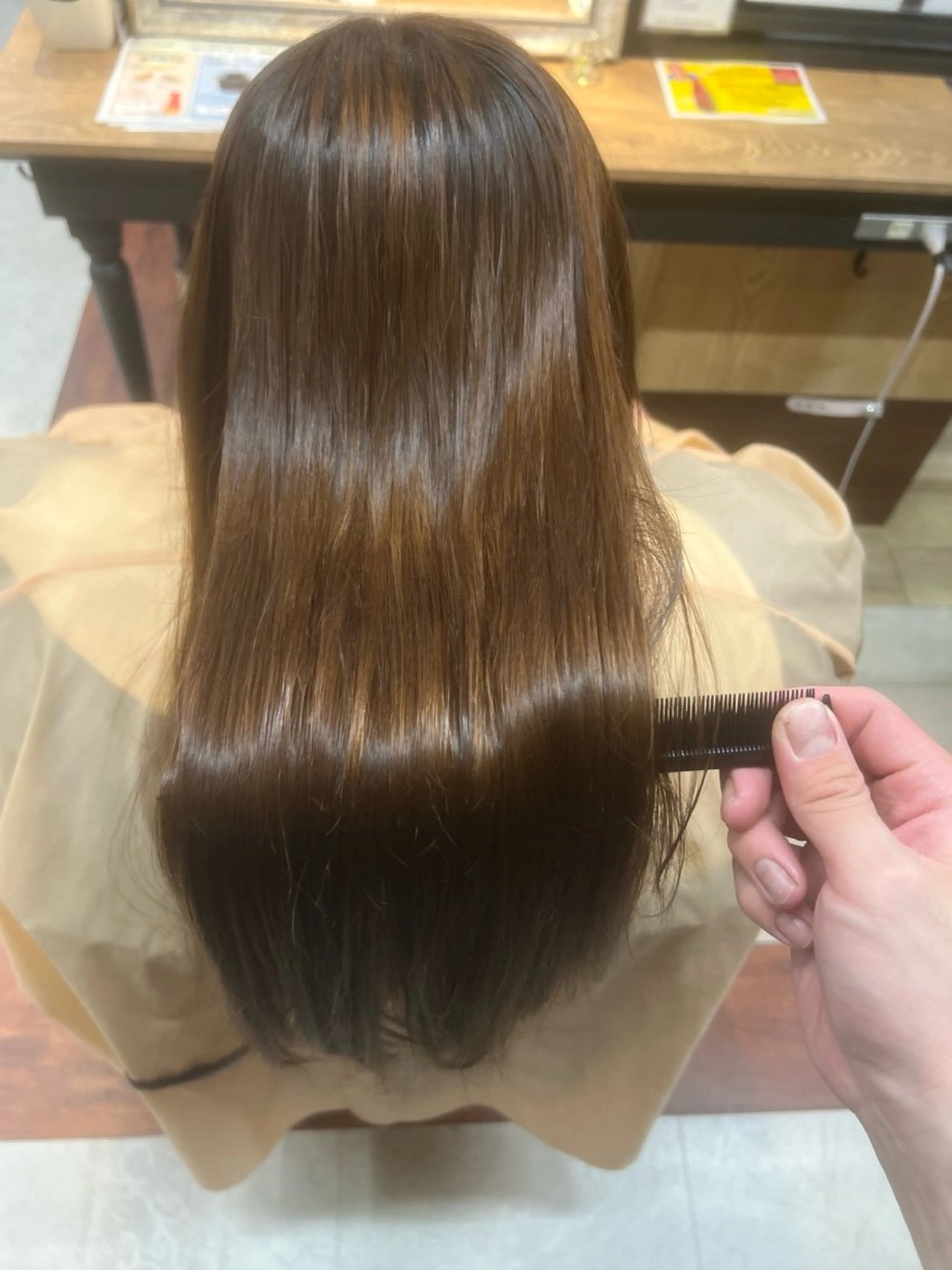 ロング ナカオ シュウヘイのヘアスタイル