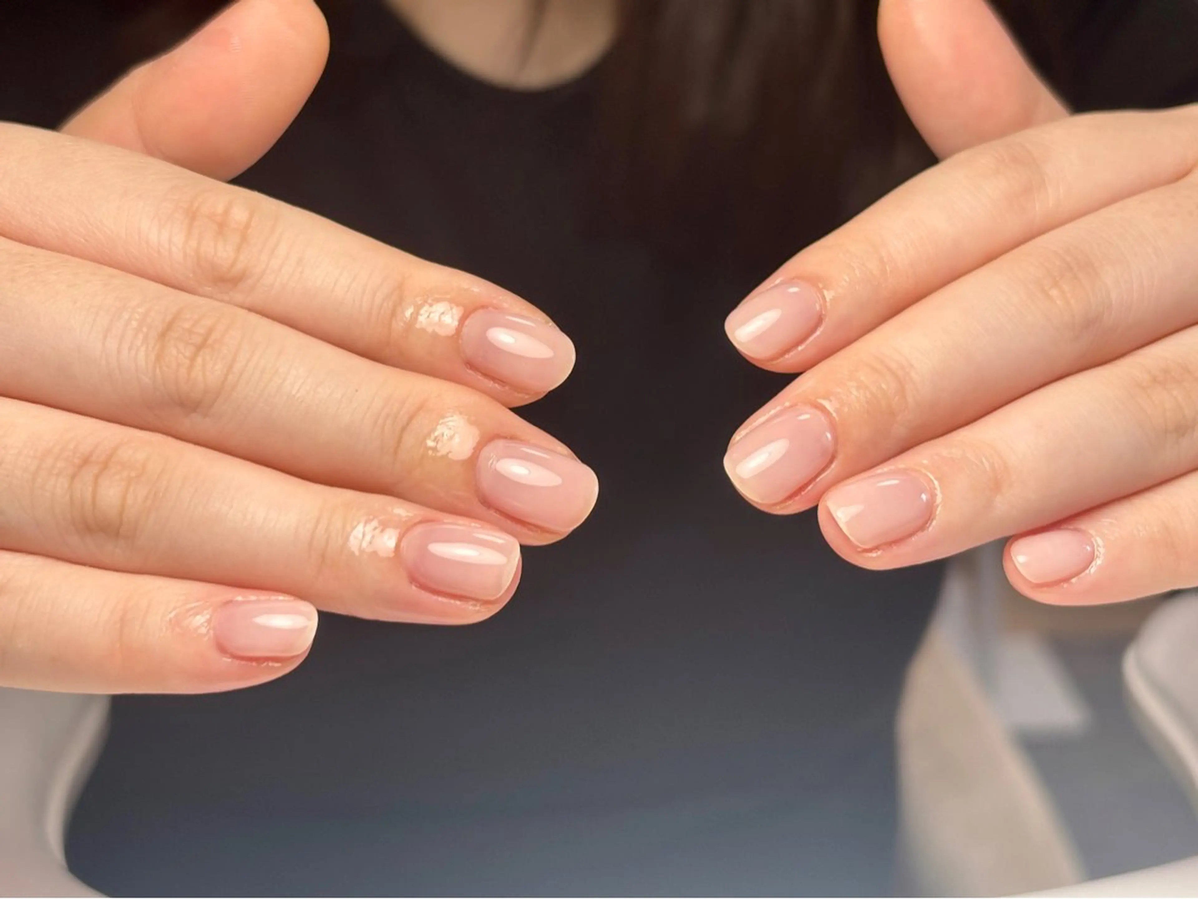 ショート ハンドネイル トゥー フエンのネイルデザイン