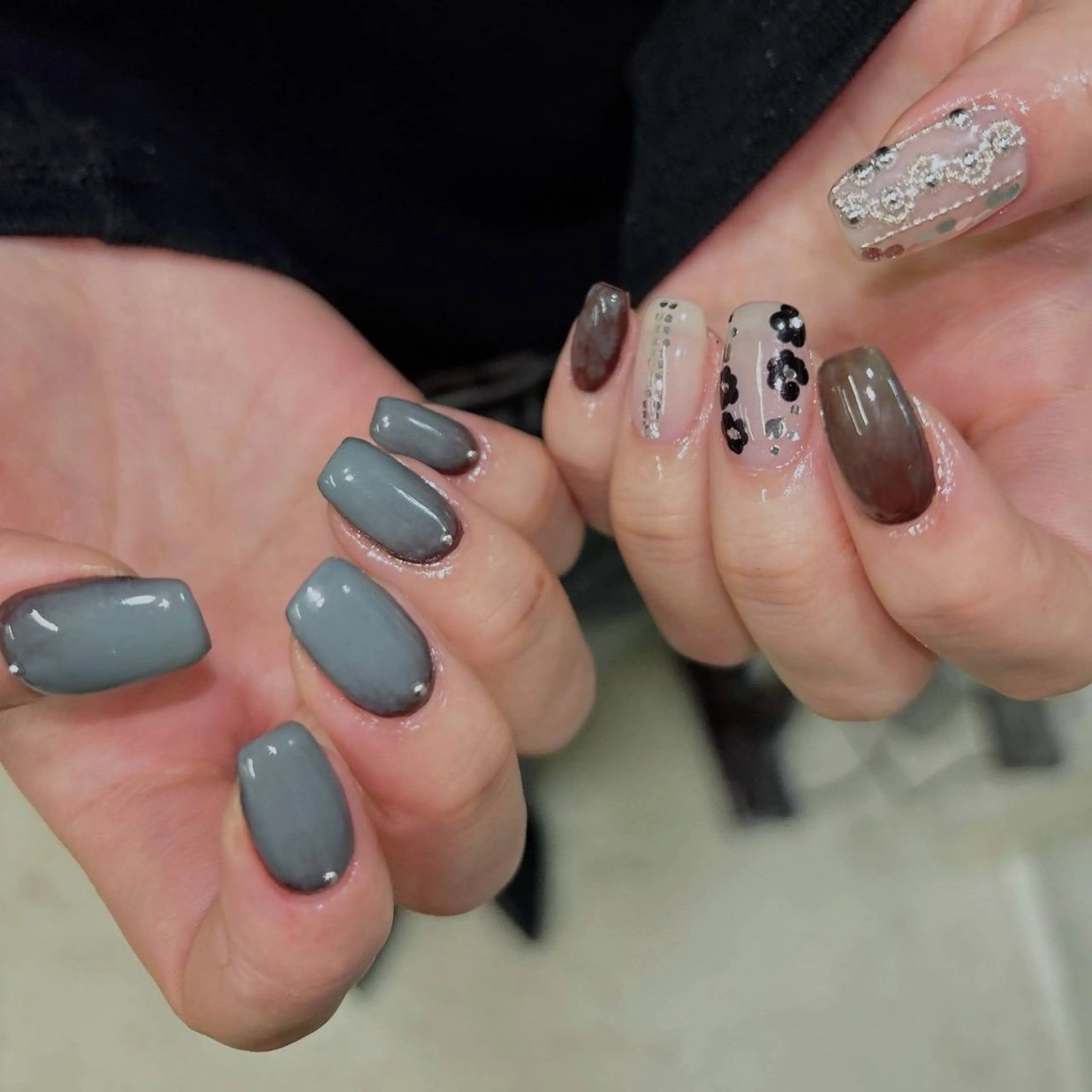 ネイル アートネイル カジュアル 持ち込み ハンドネイル ハンドケア Epokku ネイルサロンのネイルデザイン