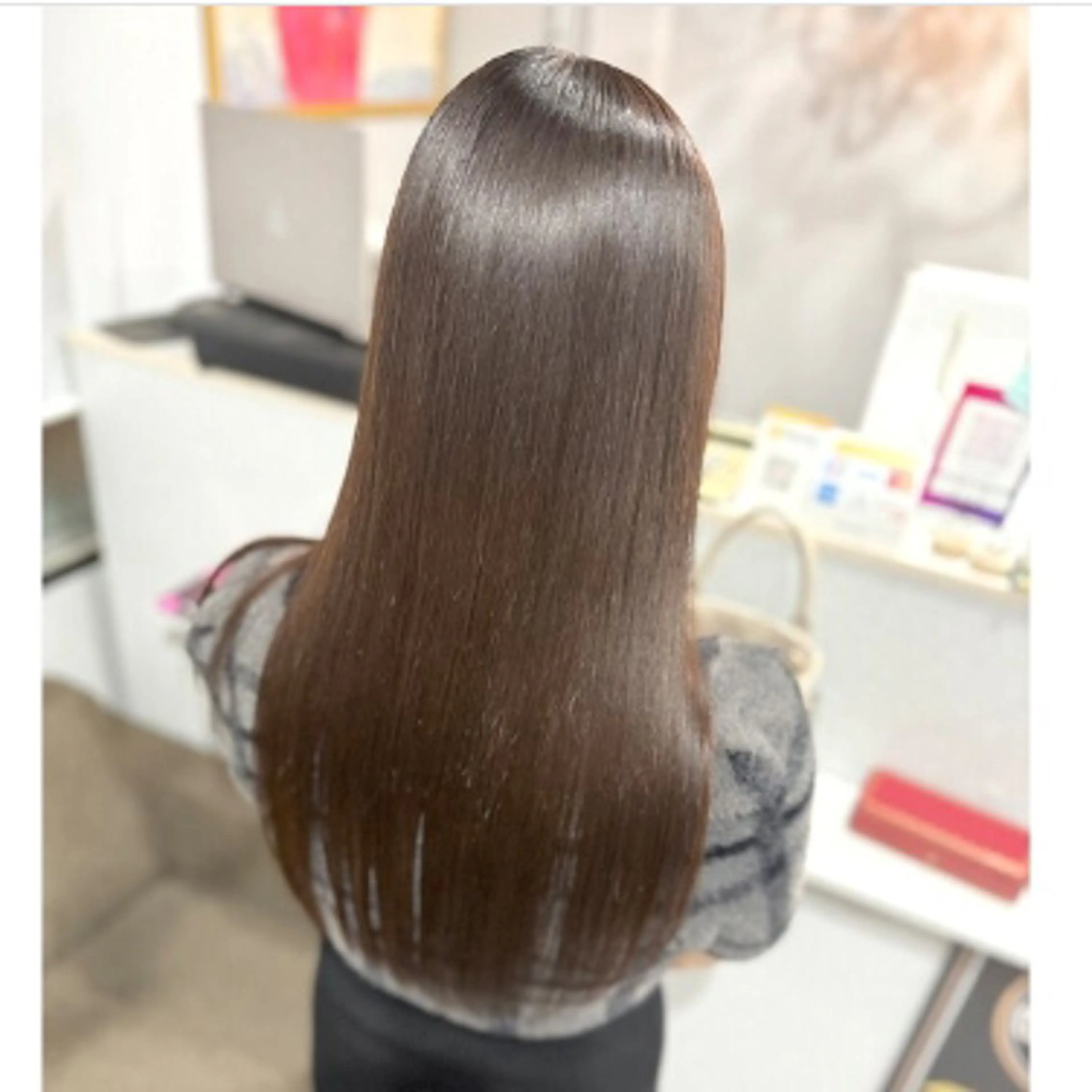 ロング 髪質改善 トリートメント シェリー淀屋橋肥後橋店所属・韓国風/ハイトーン sherryのヘアスタイル