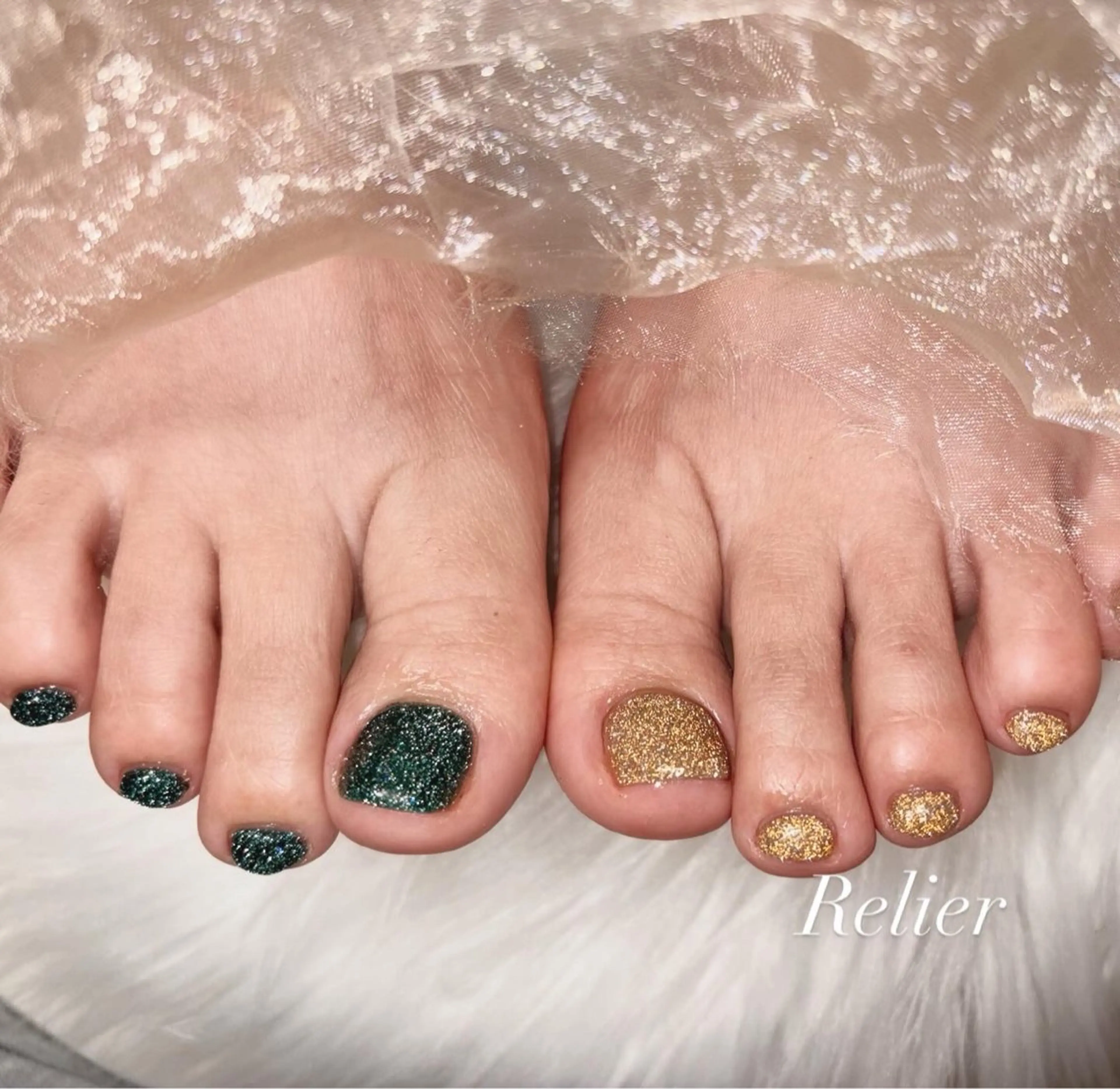 ネイル ハンドネイル フットネイル Relier Airiのネイルデザイン