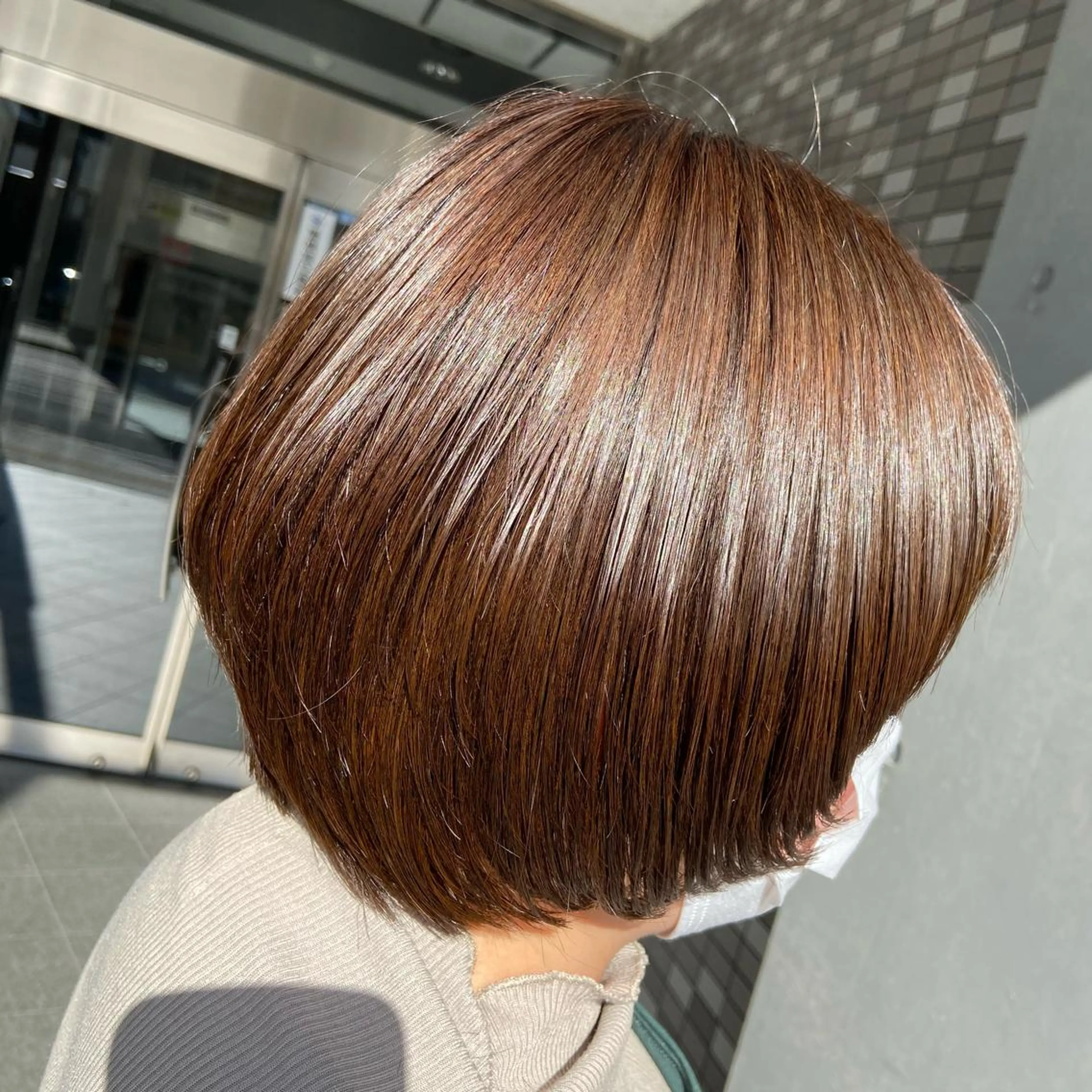 ショート カラー カット ヘアカラー 大人女性の艶カット カラー/菊池柊真🌟のヘアスタイル