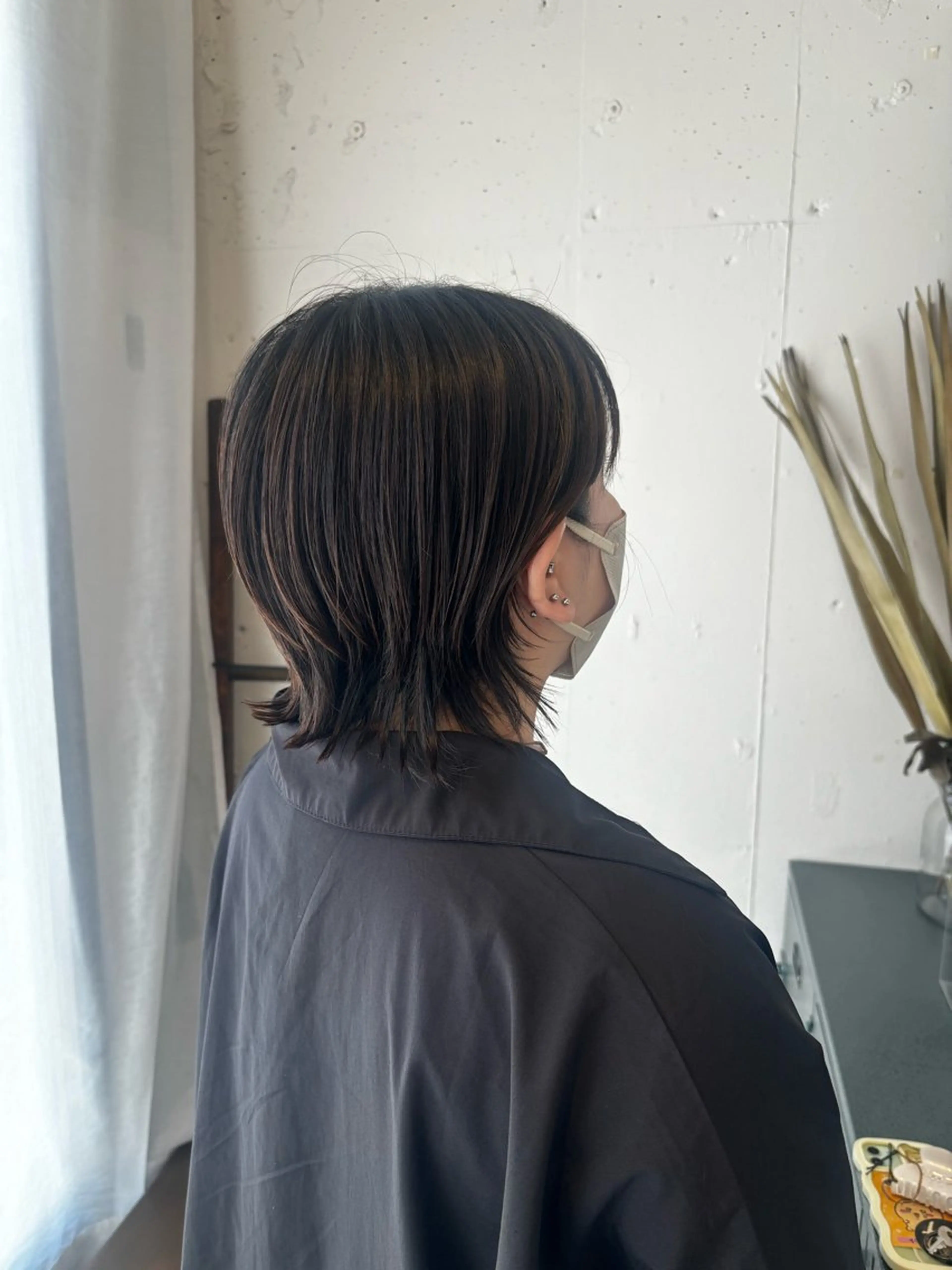 ショート ショートヘア ウルフカット カット トリートメント 🍒サクラ🍒 /透明感カラー/艶髪のヘアスタイル