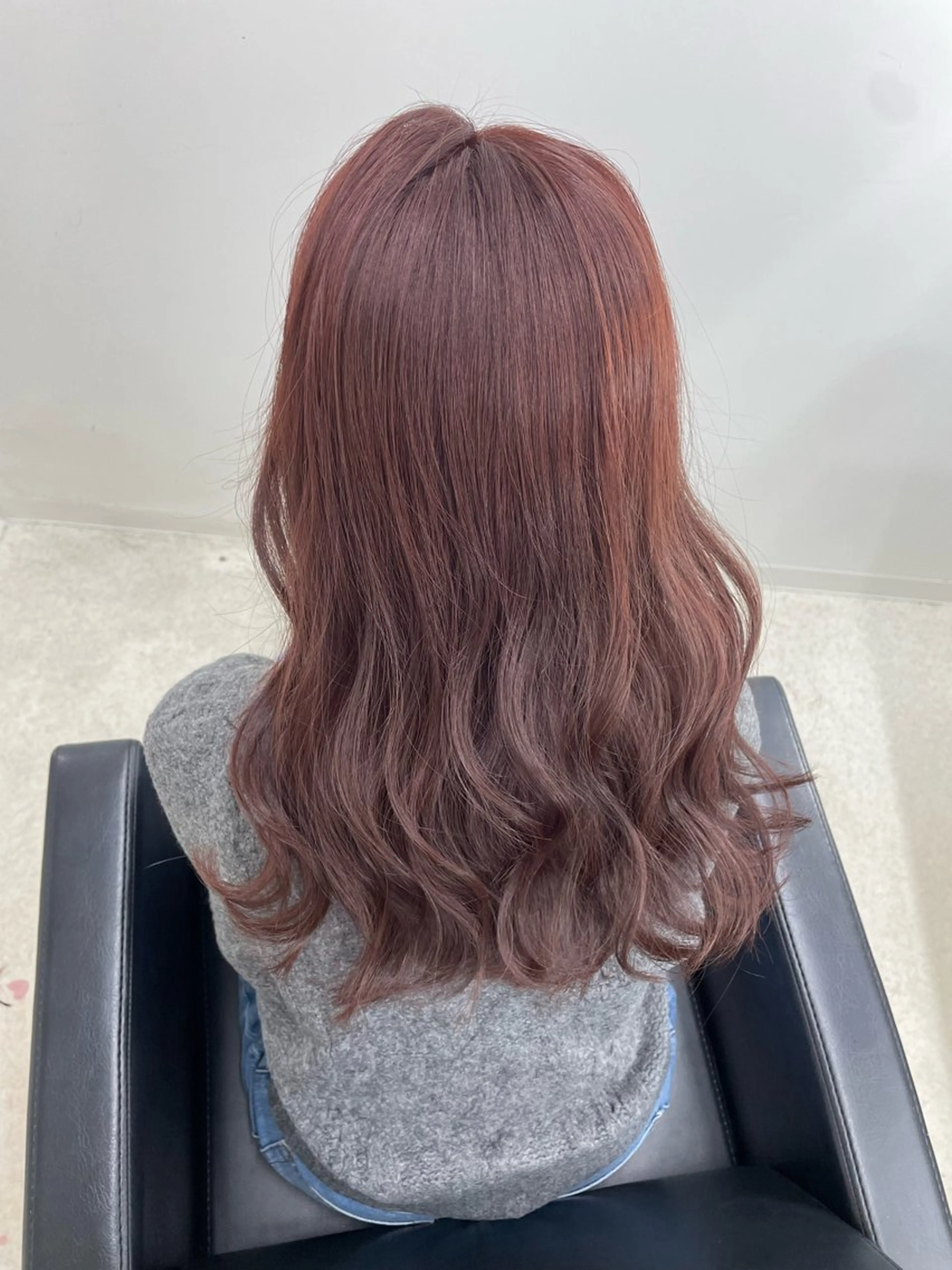 セミロング カラー カット ヘアカラー トリートメント 冨木 雄斗のヘアスタイル