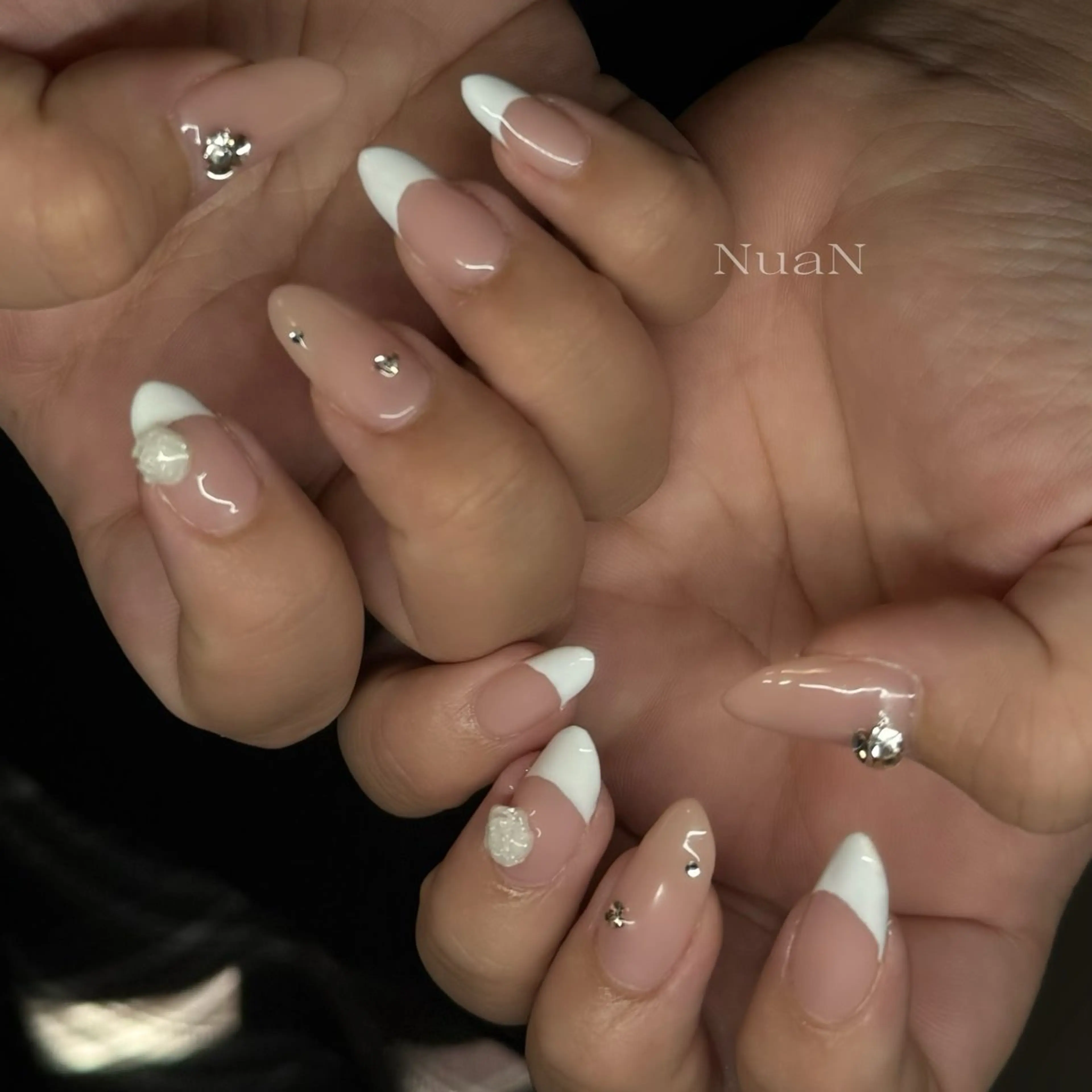 ネイル ハンドネイル NuaN ミニモ停止中のネイルデザイン
