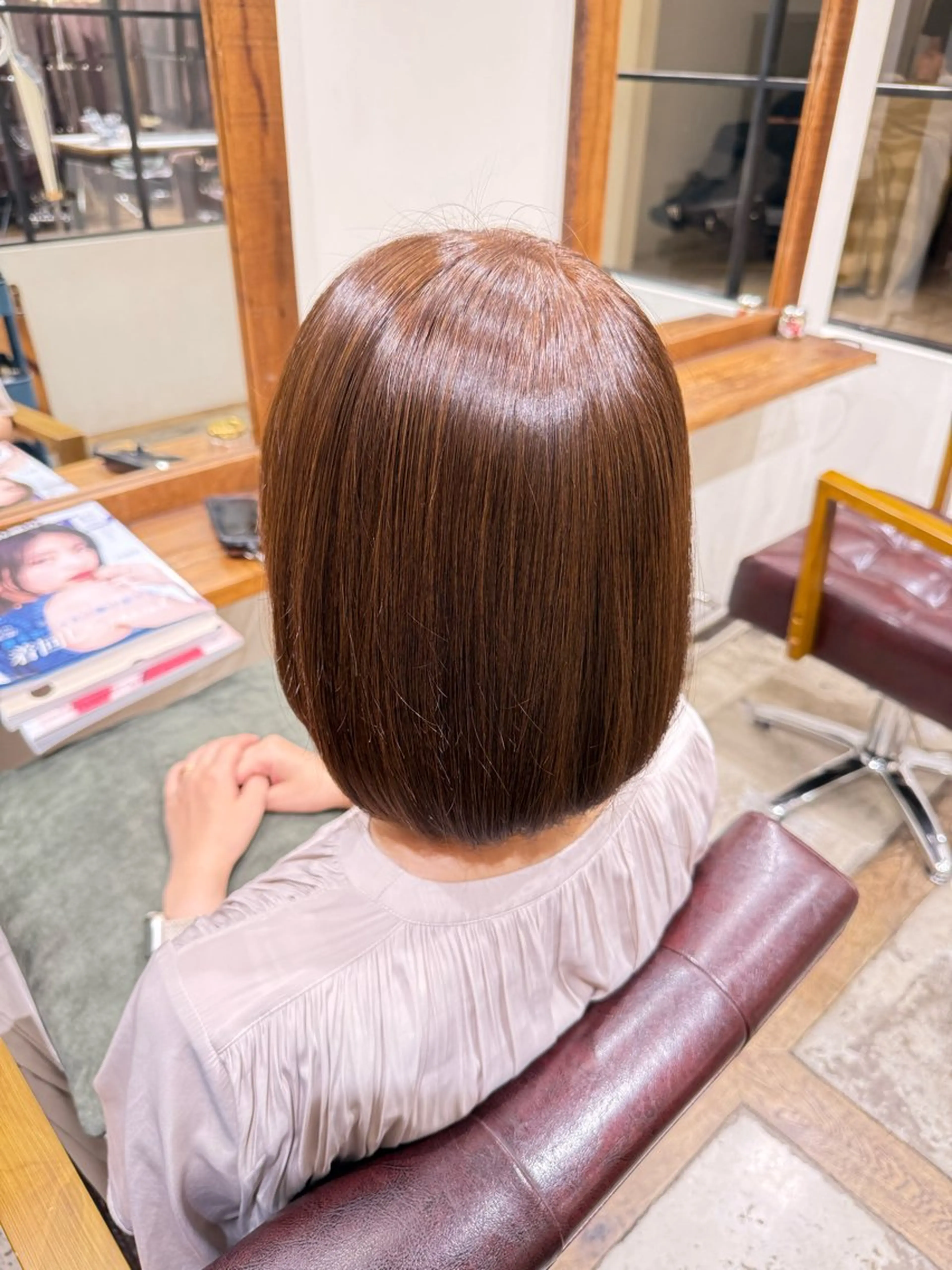 ミディアム パーマ無料モデル様 募集中💖ゆりのヘアスタイル