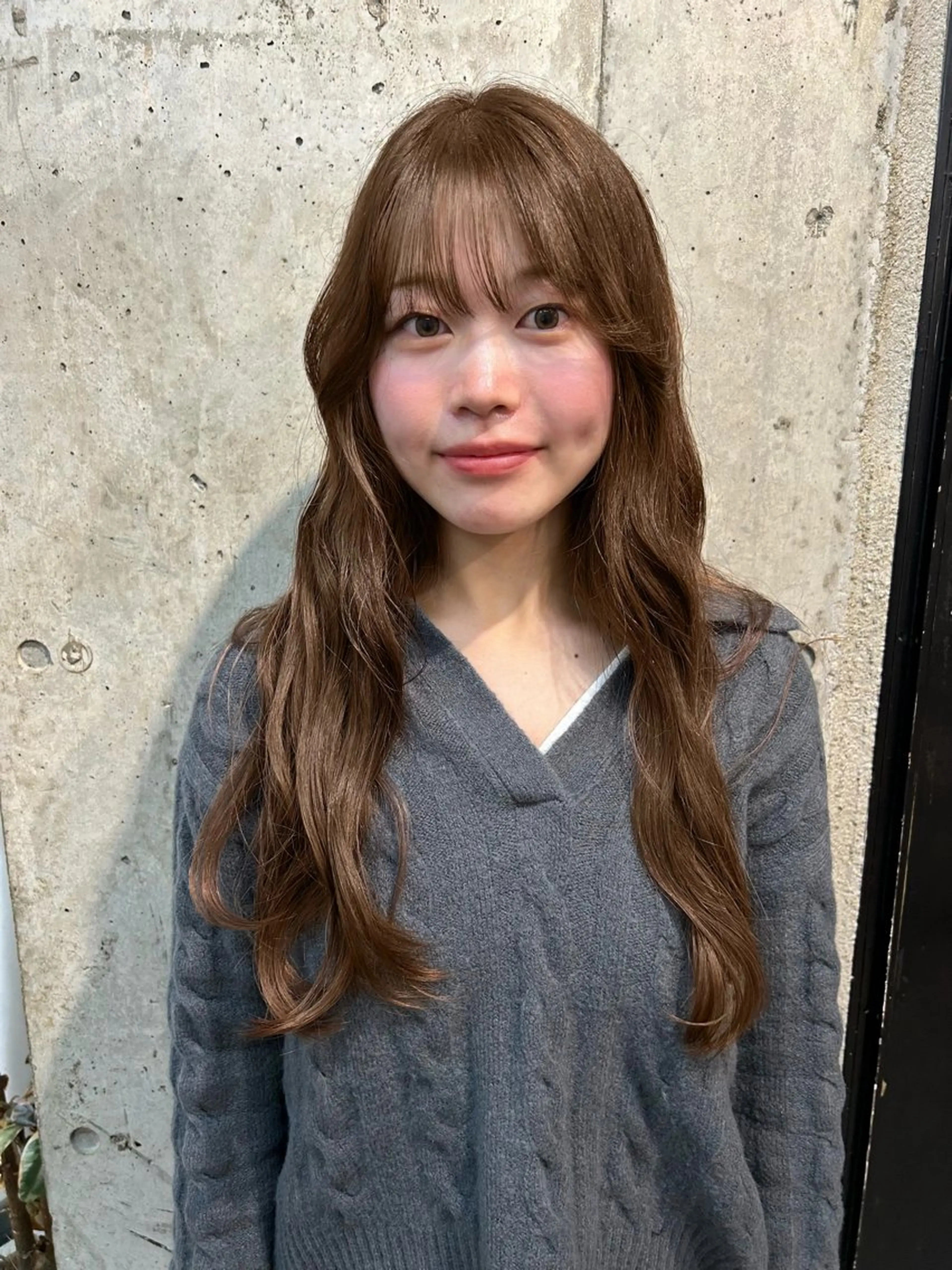 カラー ベージュカラー ミルクティーベージュ ヘアカラー [lani ] konatsuのヘアスタイル