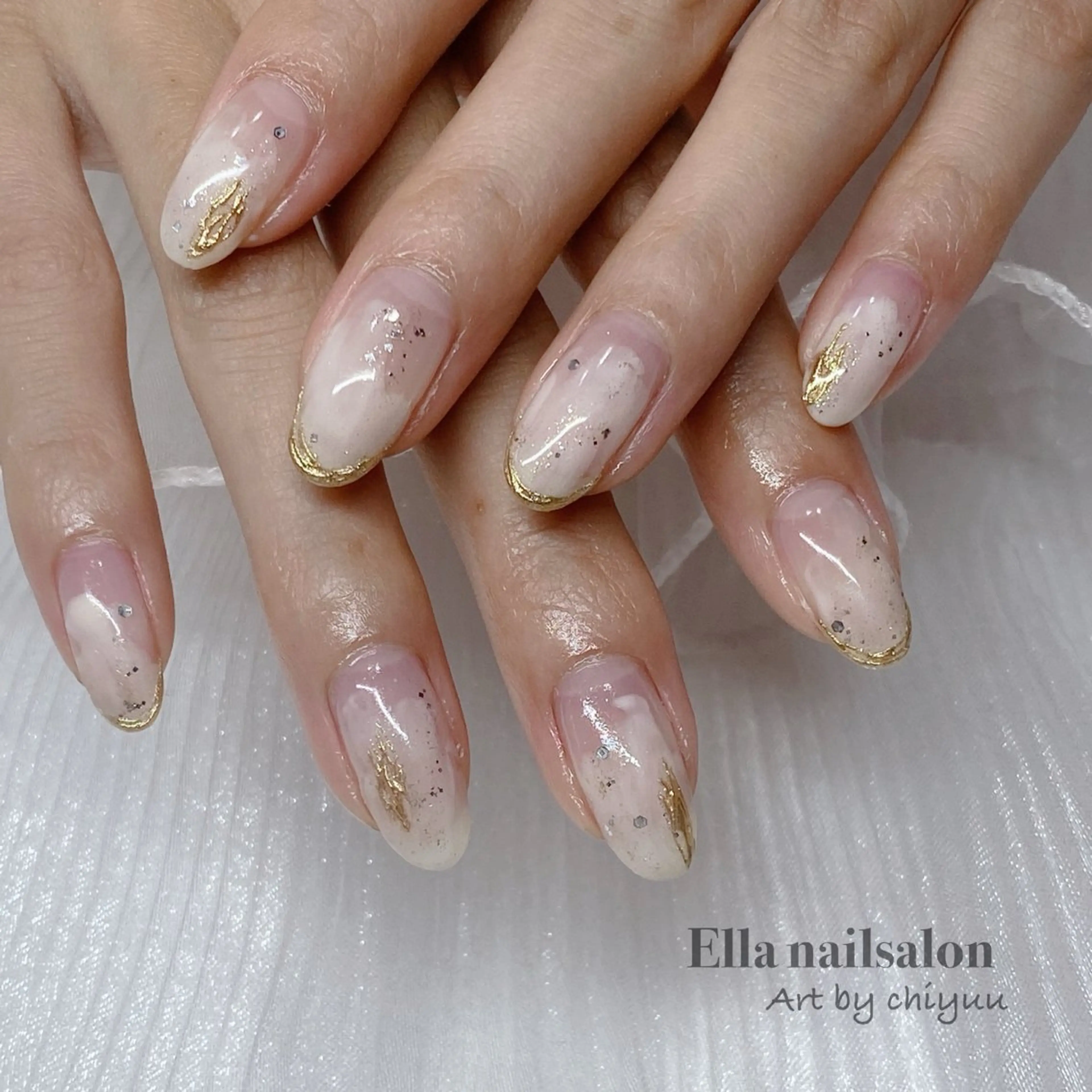ネイル ハンドネイル Ella nail ちゆうのネイルデザイン