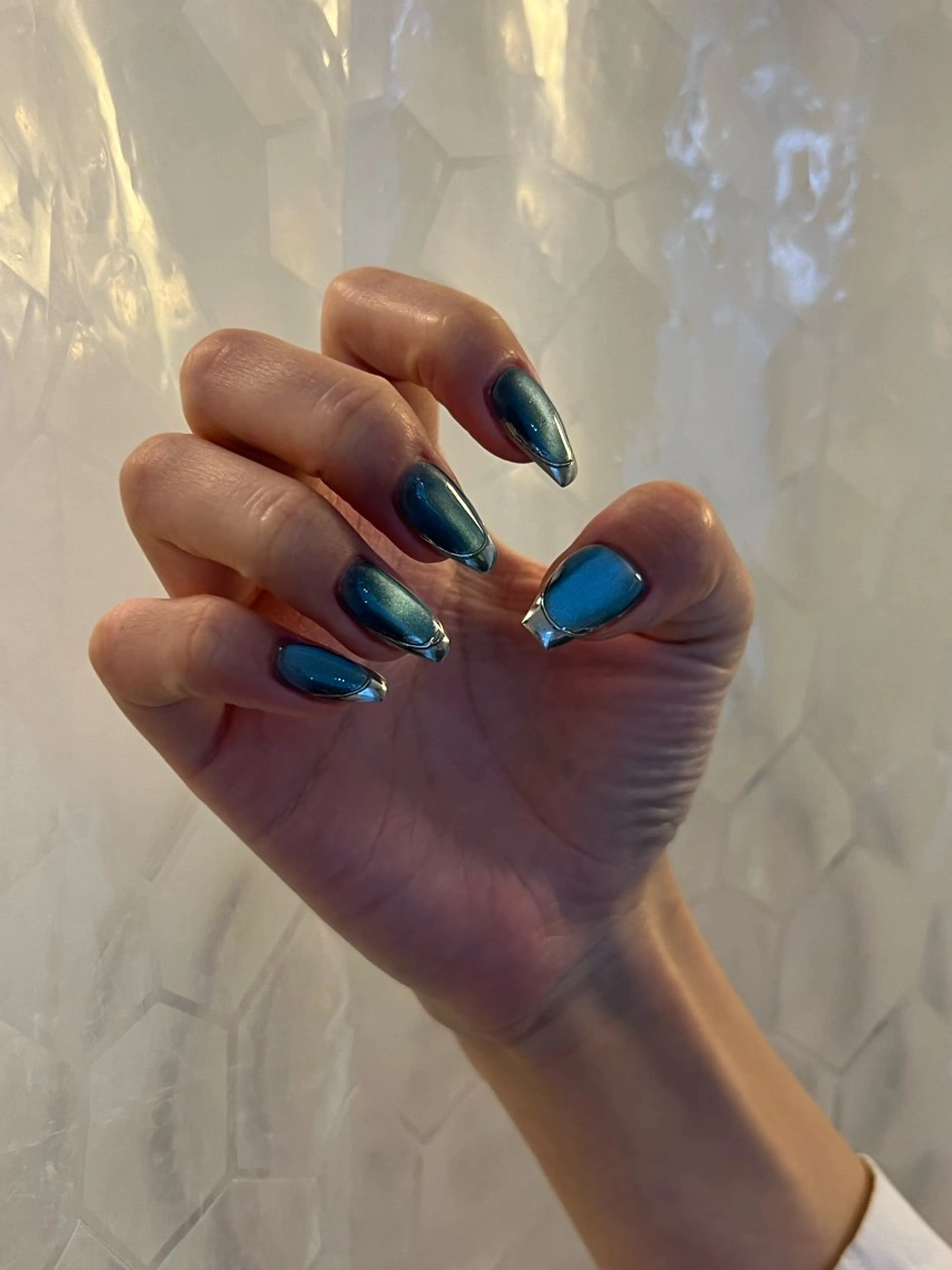 ネイル フレンチネイル マグネットネイル 持ち込み ニュアンスネイル Charme. NOBUKOのネイルデザイン