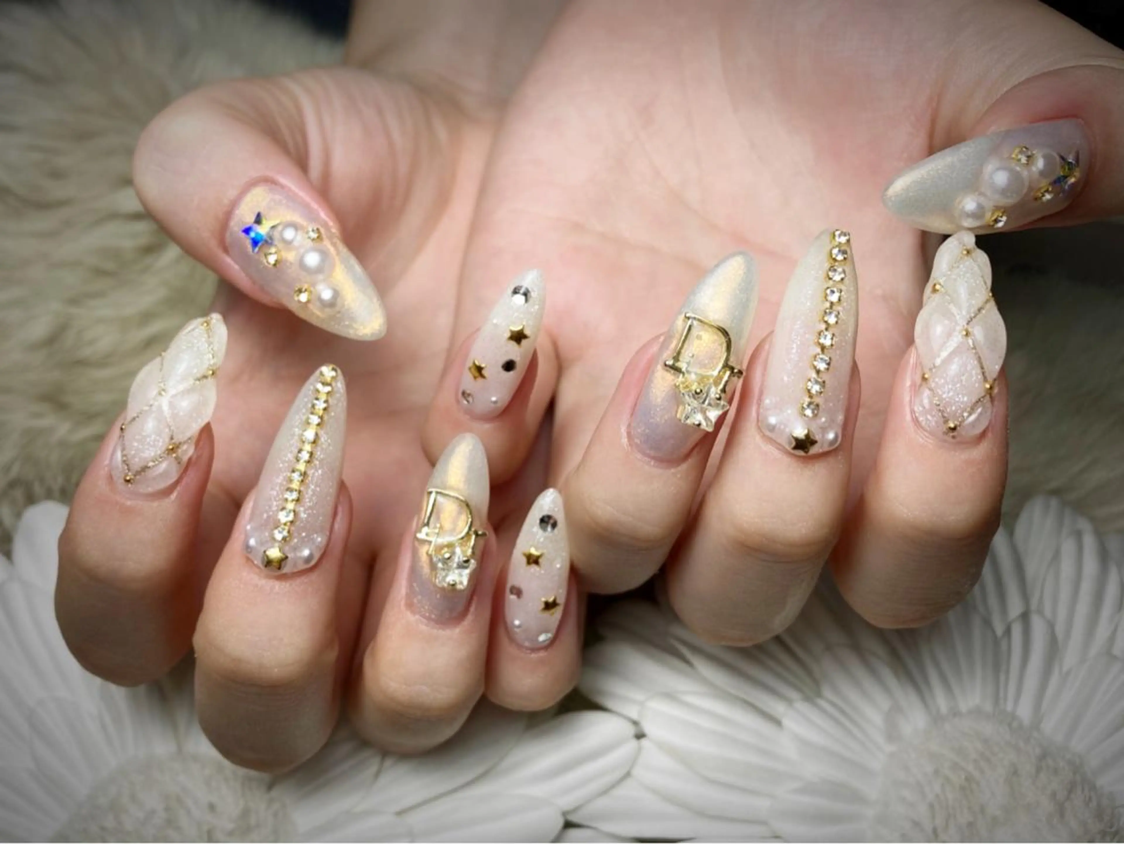 【スカルプ】スカルプ長さだし💎10本アートし放題(有料パーツ3つまで可)の写真