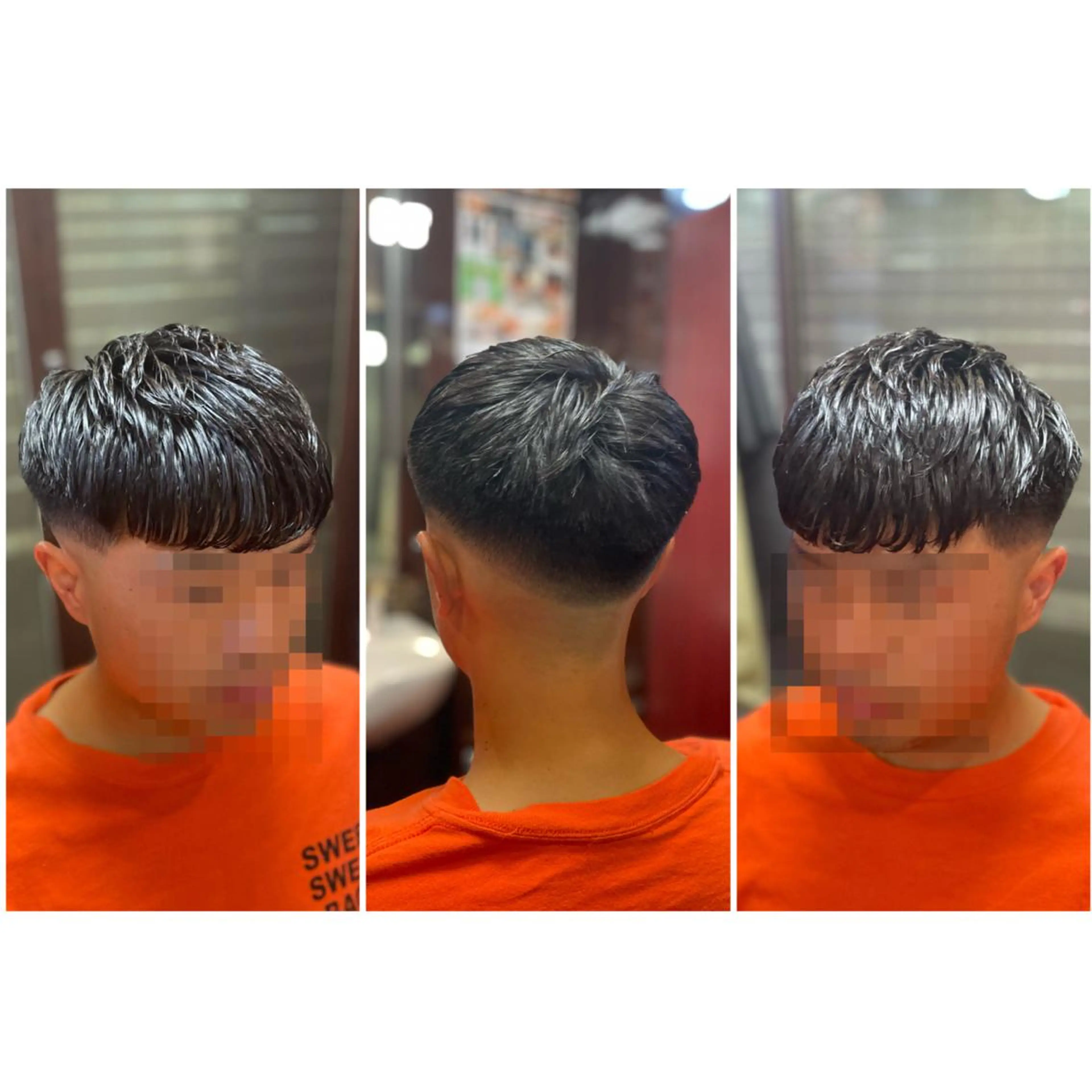 ショート メンズ フェードカット スキンフェード 佐藤 智美のヘアスタイル