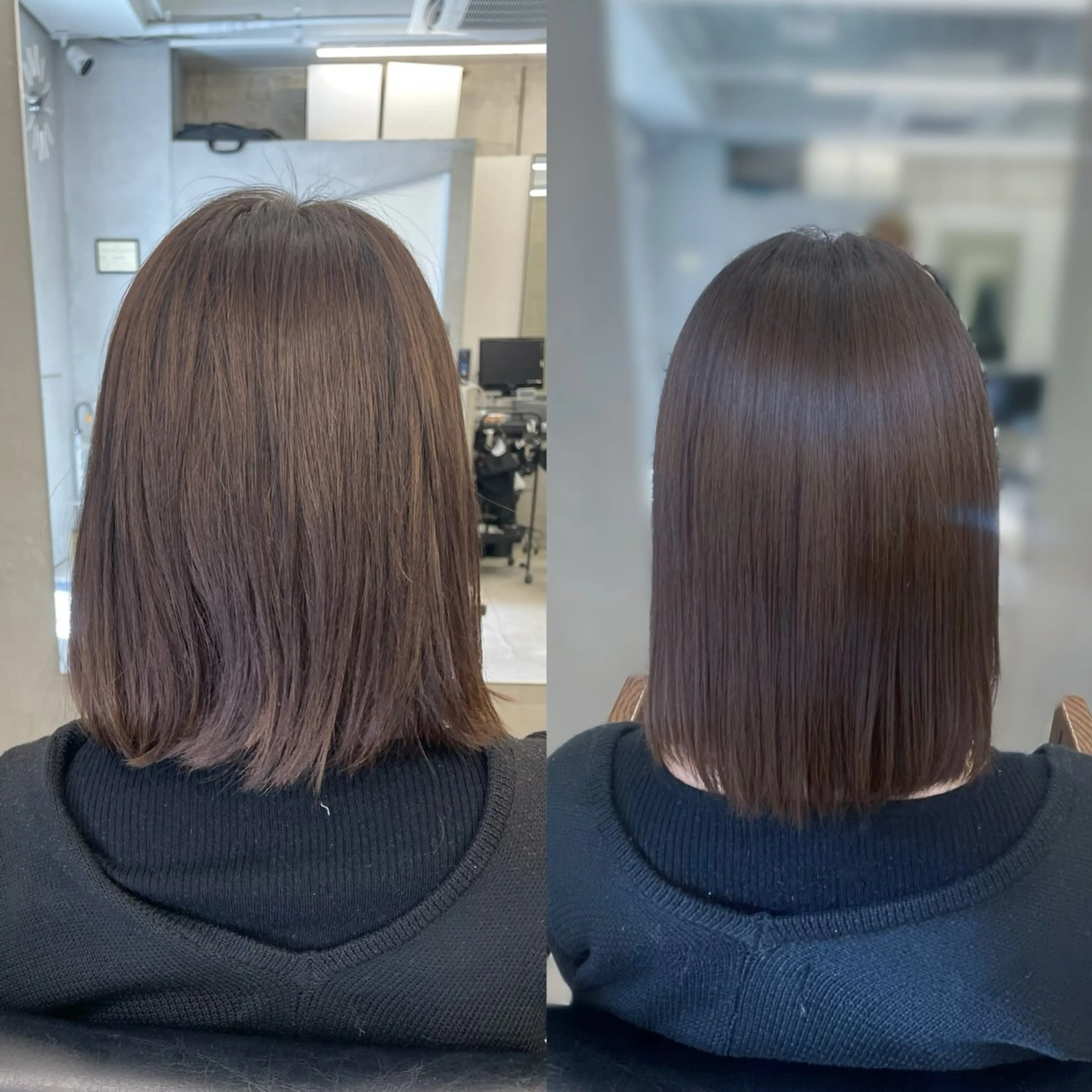 ミディアム トリートメント yuki ユキのヘアスタイル