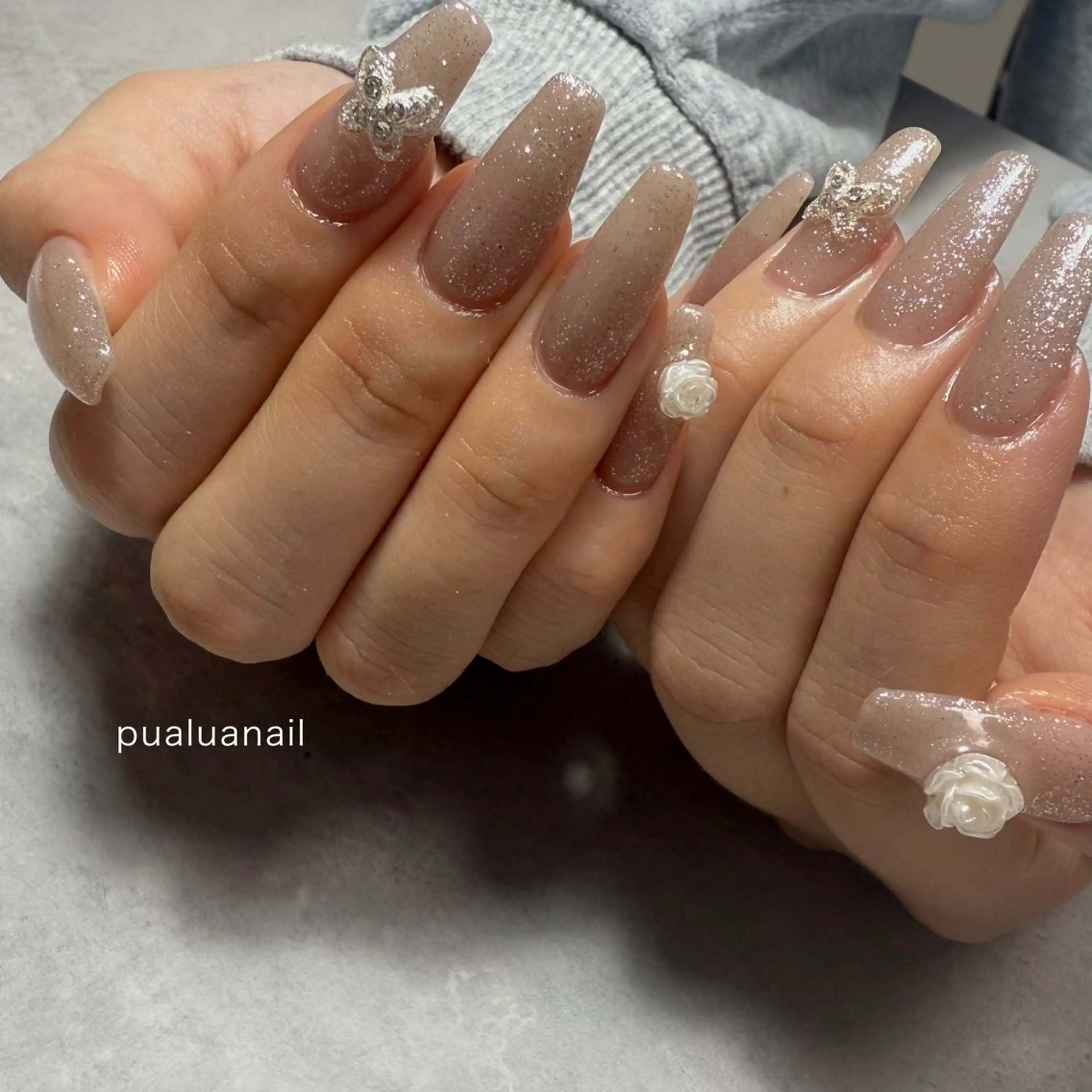 ネイル ハンドネイル pualua miharuのネイルデザイン