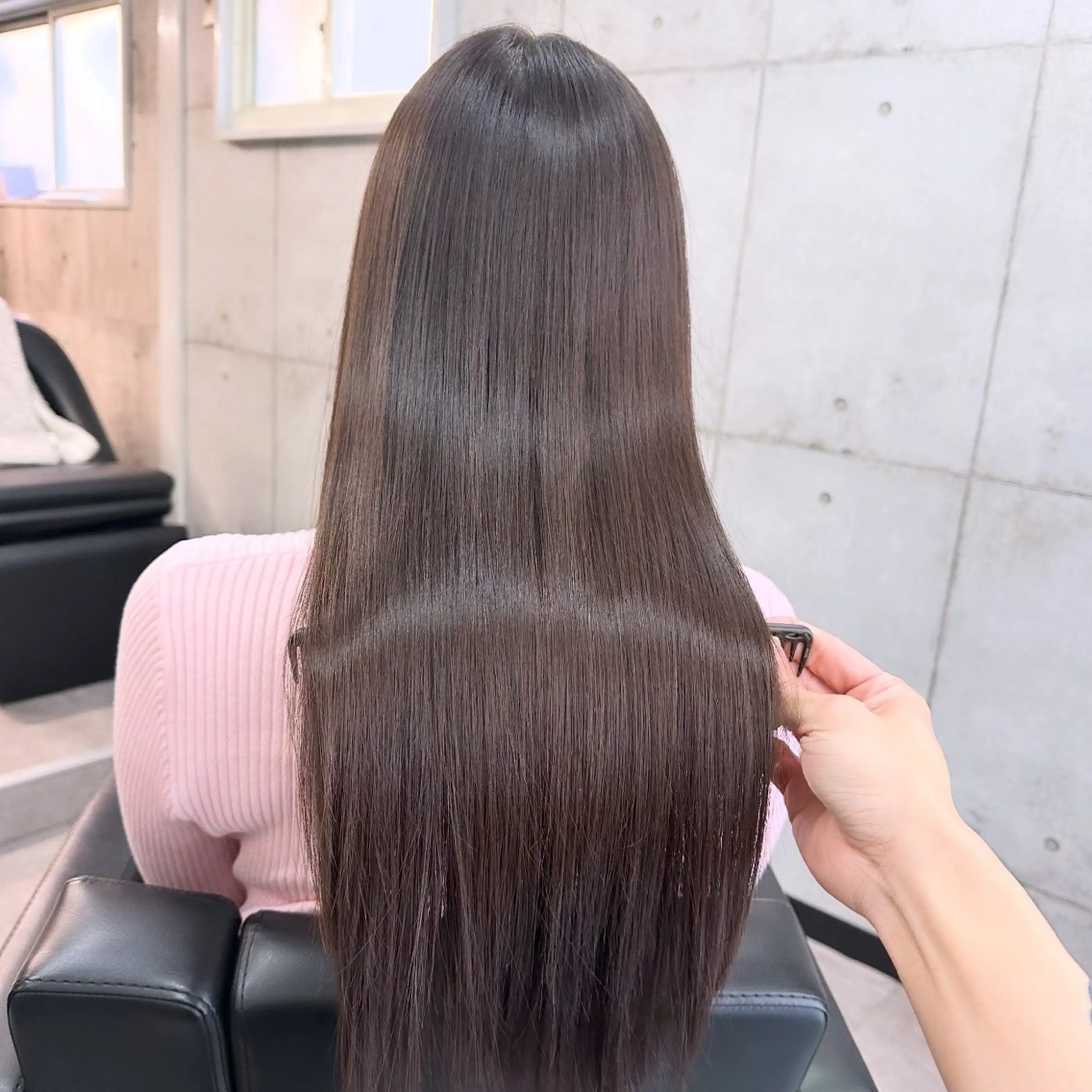 ロング 髪質改善 トリートメント CALAMARI所属・【渋谷で人気】艶髪× 髪質改善/ツヤカラーのヘアスタイル