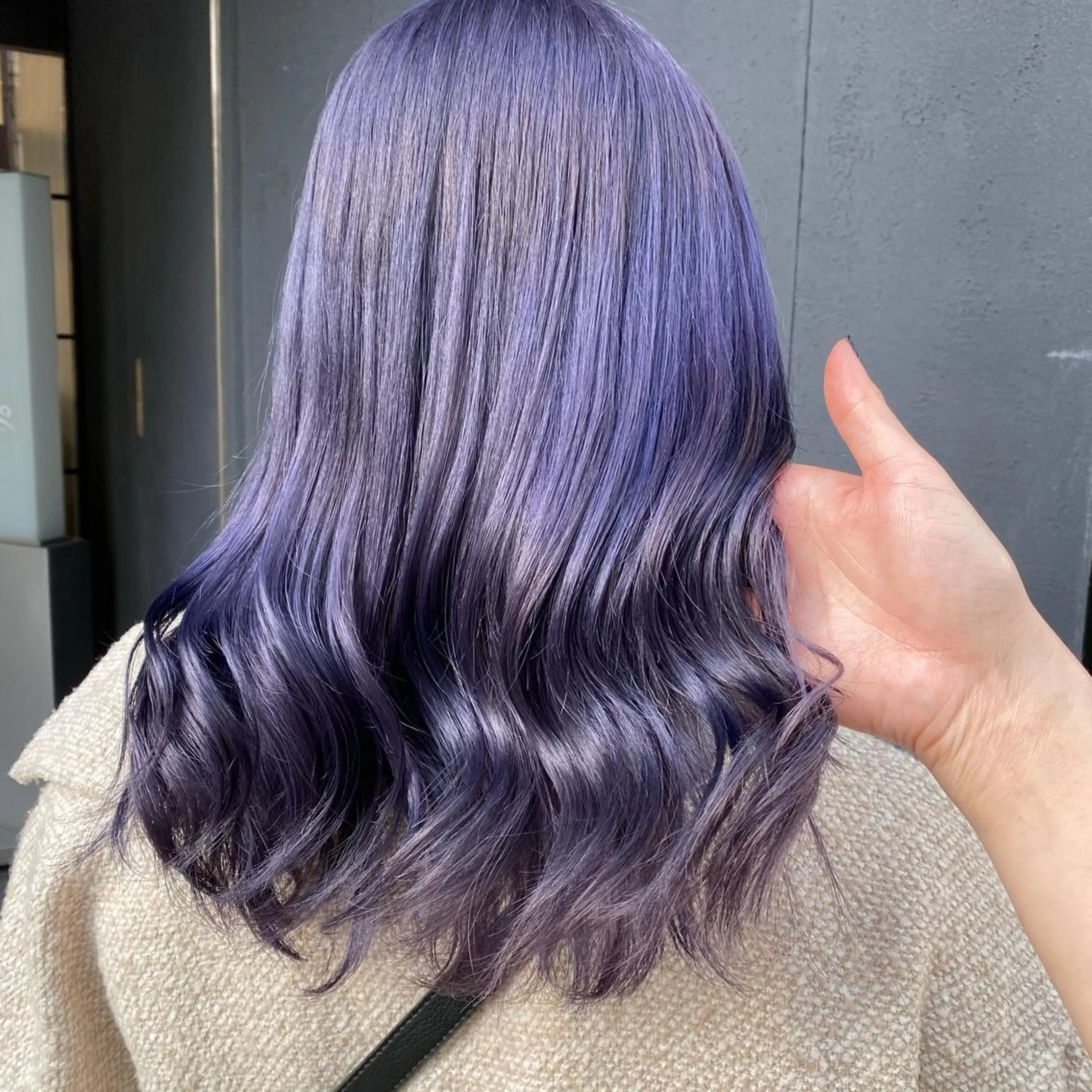 ロング カラー マンツーマン女性 美容師 奏のヘアスタイル