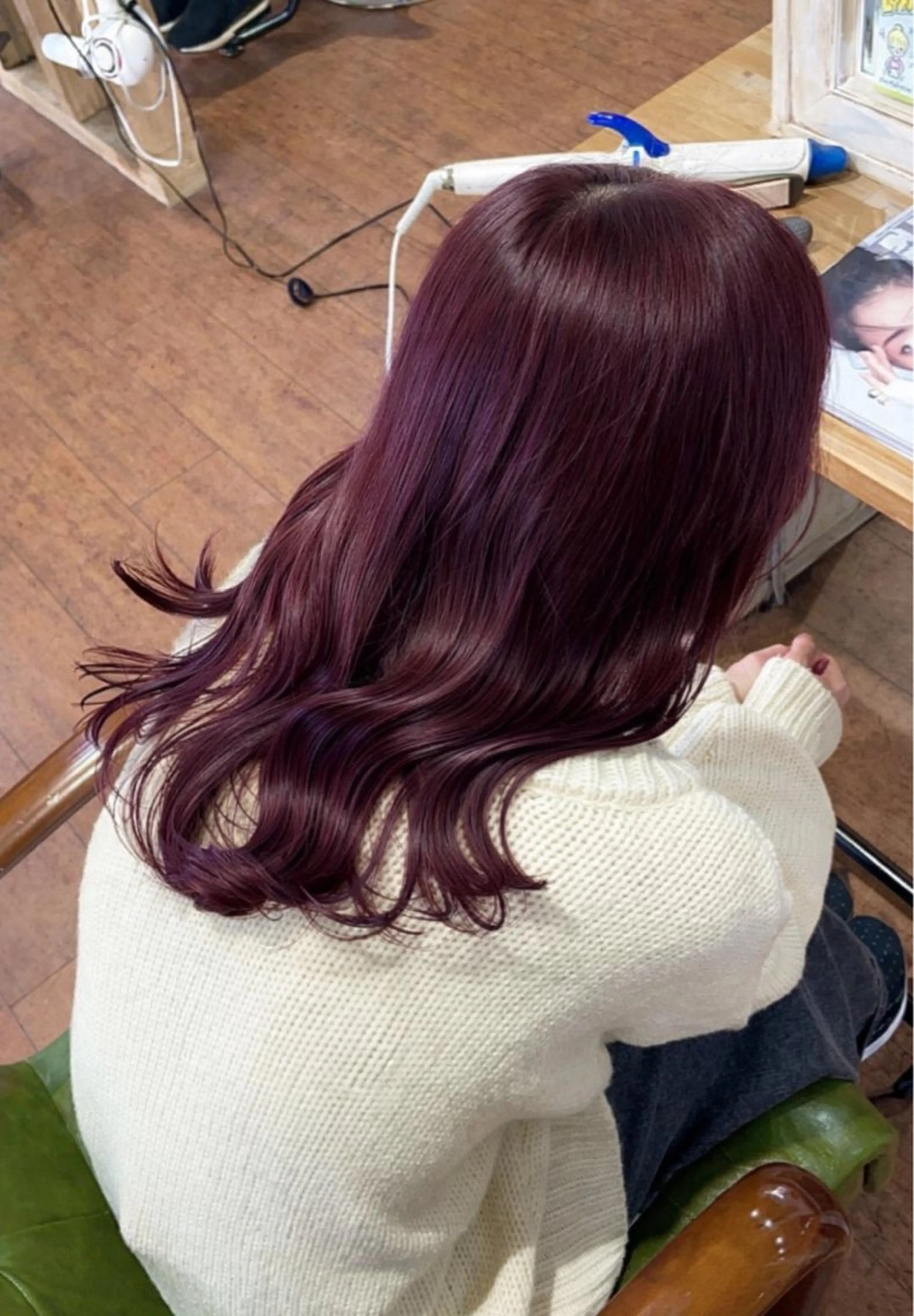 🌸春色ワンカラー＋𝕋𝕆𝕂𝕀𝕆トリートメント🎀練習モデル19時​〜​詳細要チェック✅の写真