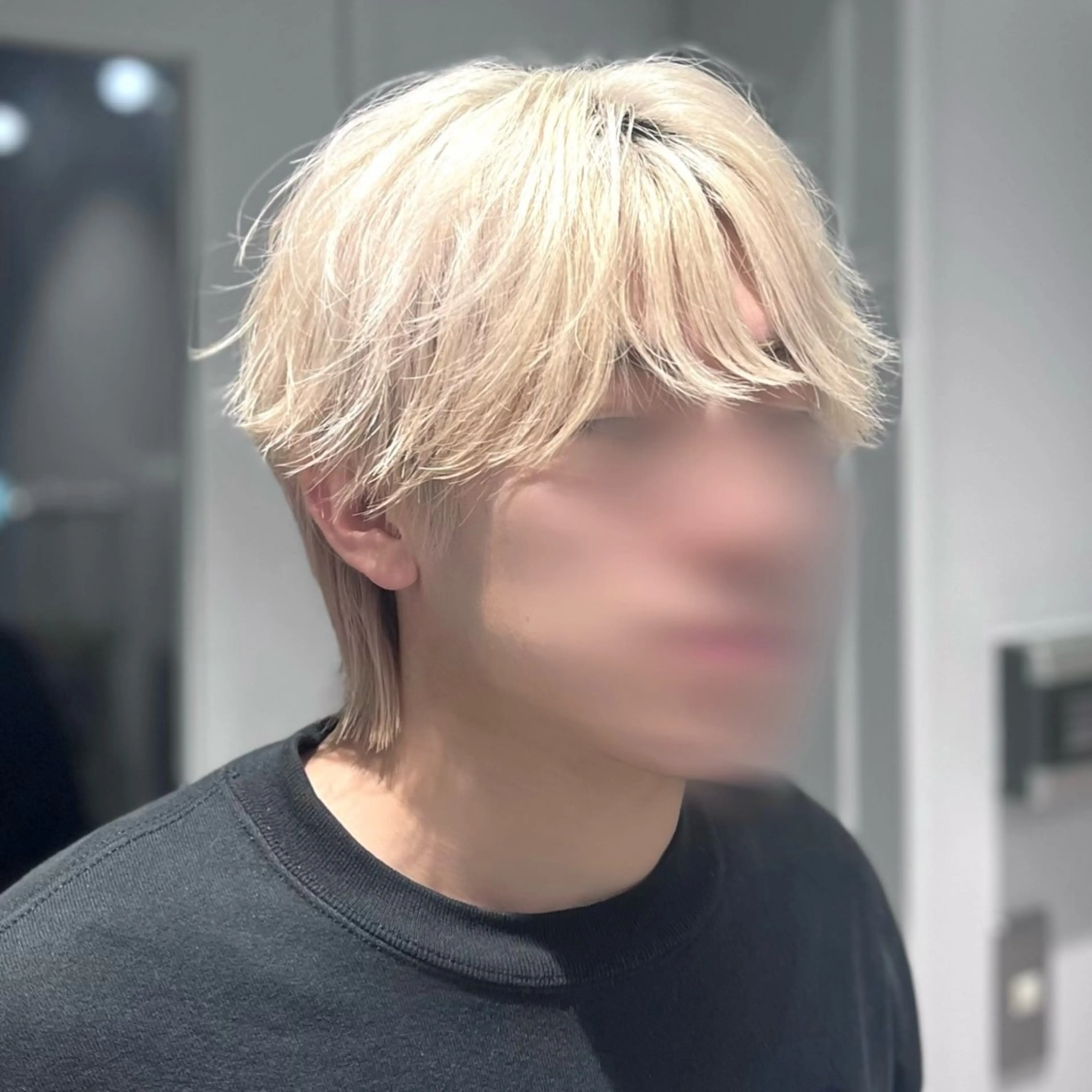 ミディアム 無料カットモデル ユナのヘアスタイル