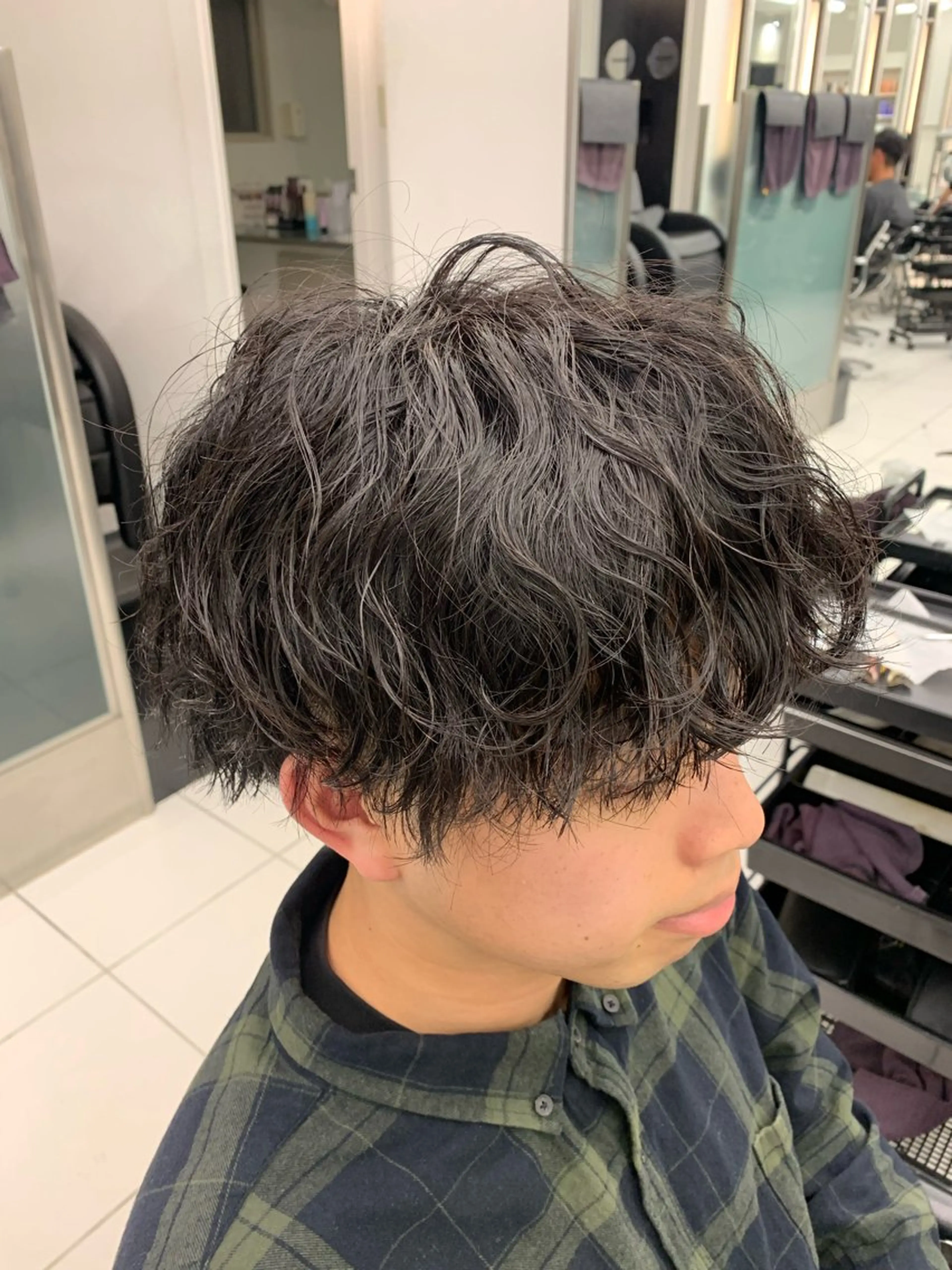 パーマ メンズ デザインヘア 小林裕史のヘアスタイル