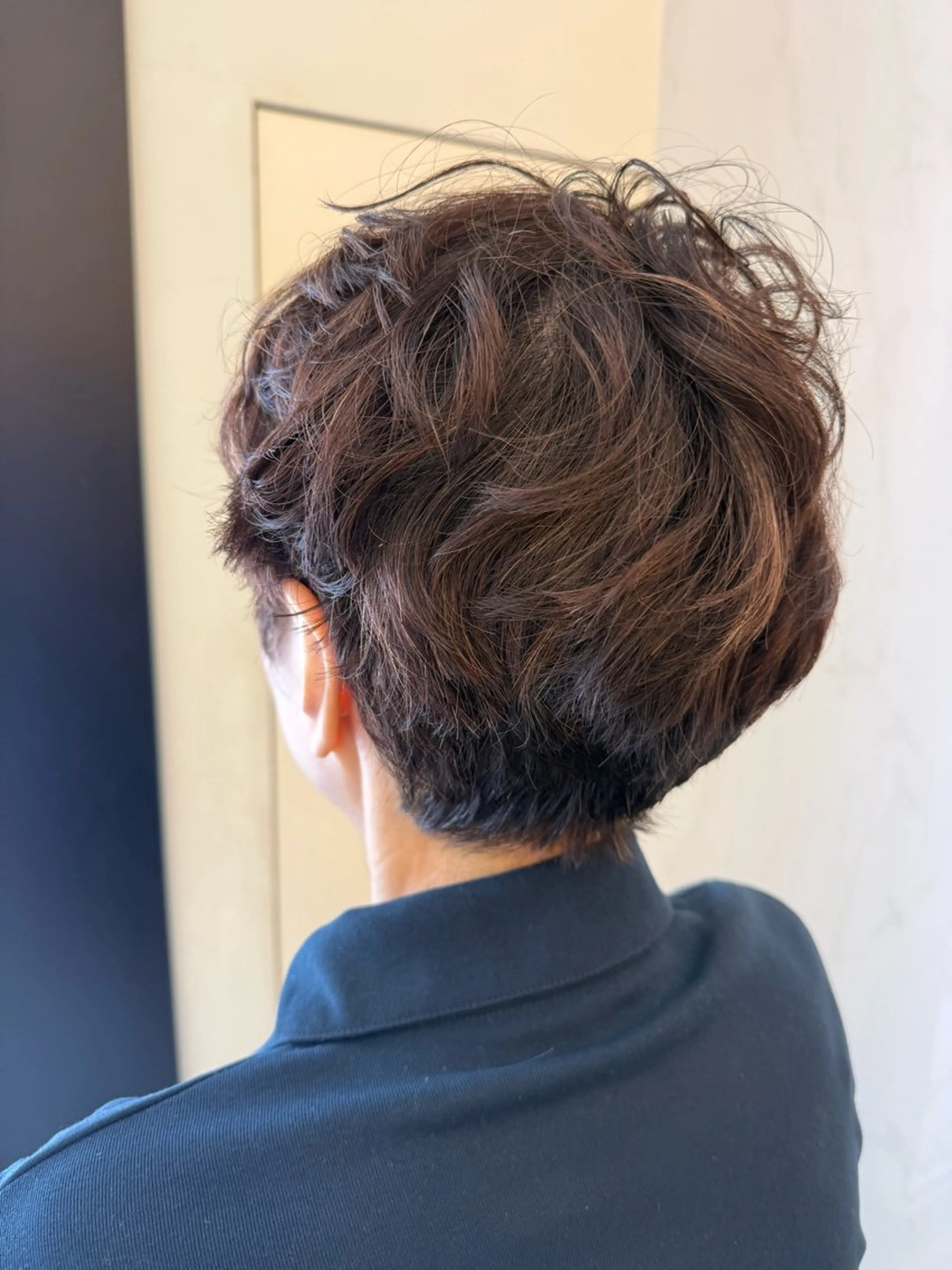 ミディアム パーマ AtelierJD Paris柿の木坂店所属・小峰 晟悟のヘアスタイル