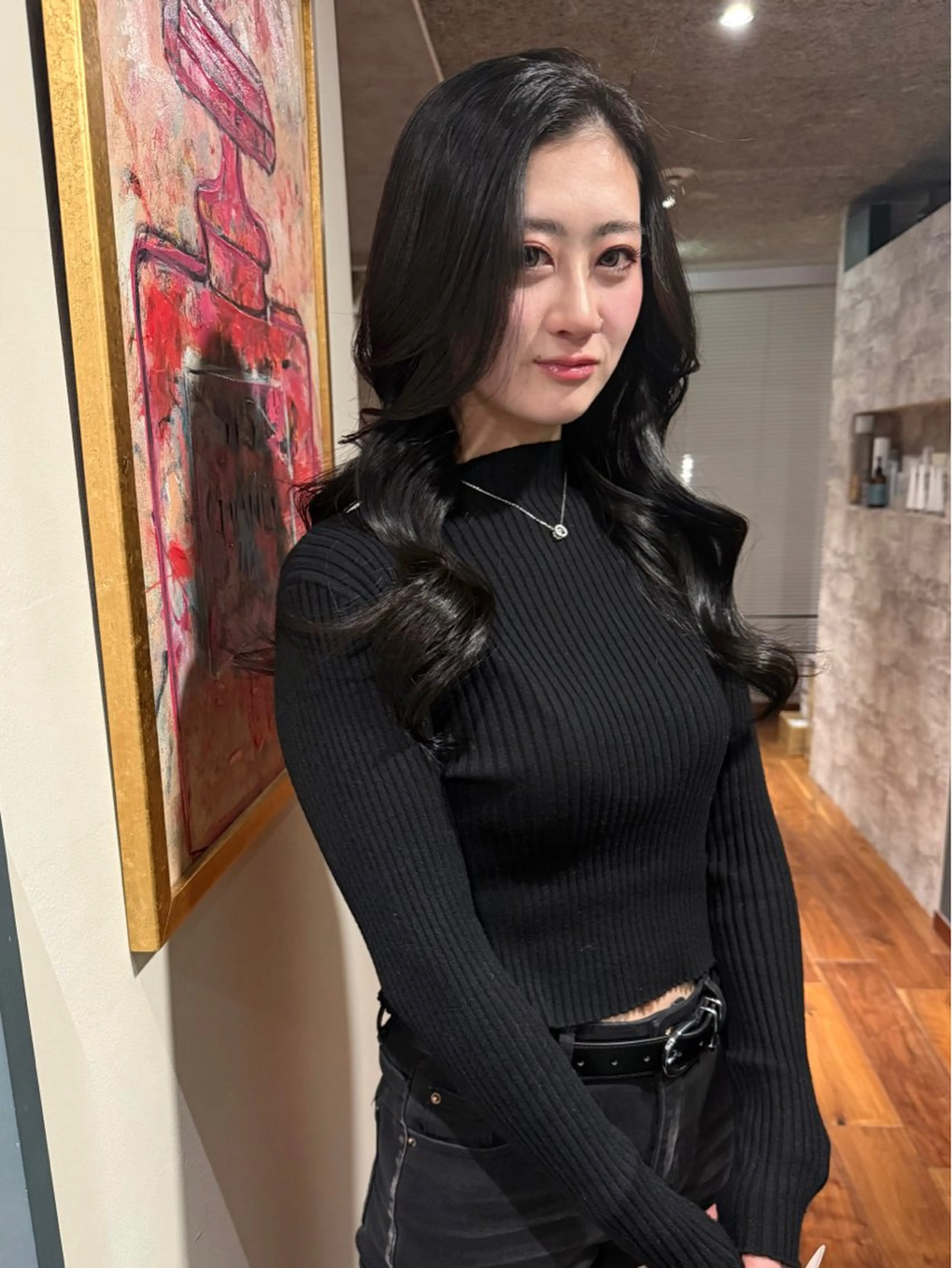 ロング カラー 透明感カラー カット ヘアカラー トリートメント mai / linoah˚✧のヘアスタイル