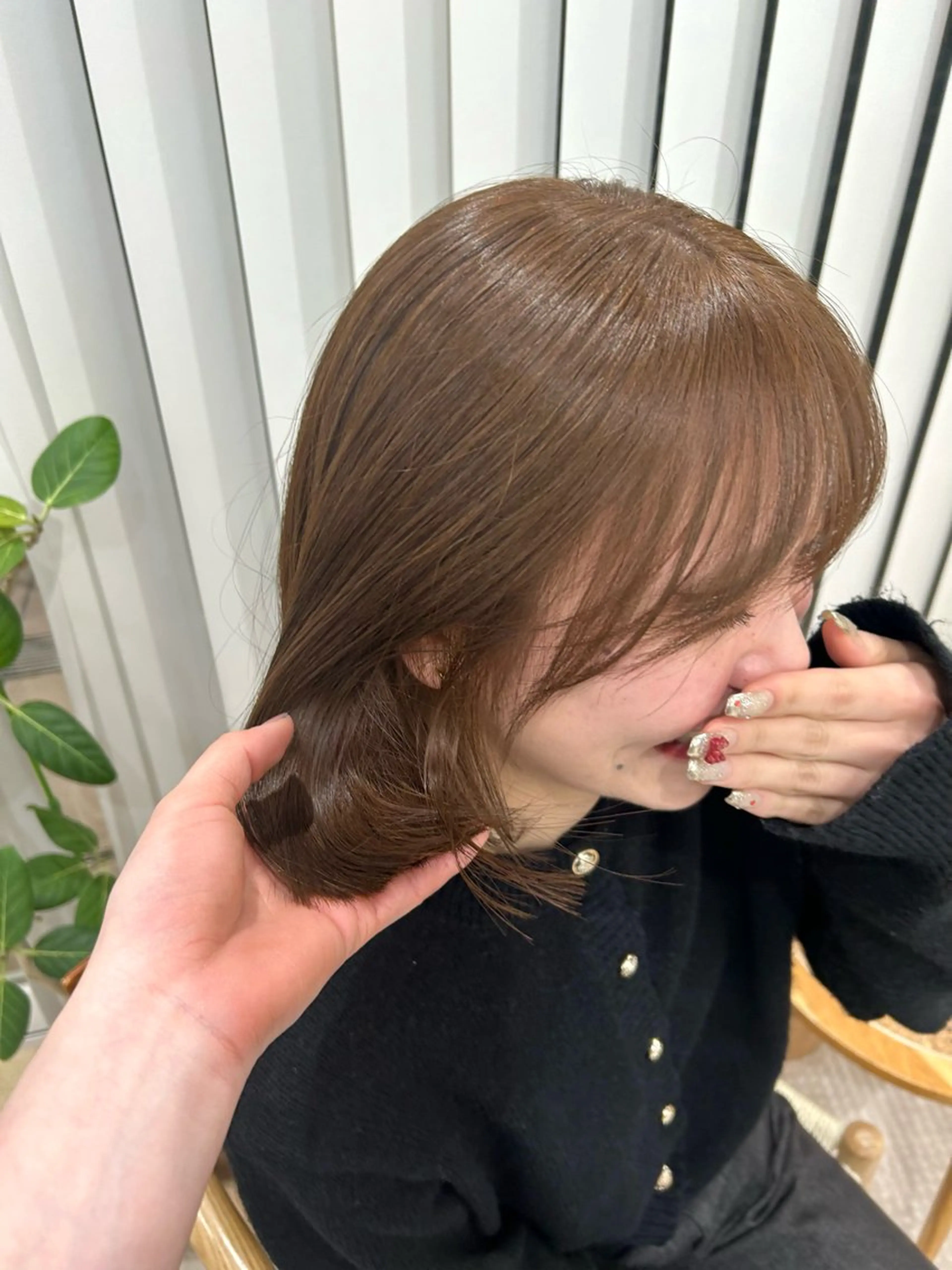 ショート カラー ブリーチ 透明感カラー ダブルカラー ブリーチなしカラー 透明感/ベージュ /kazui🐈のヘアスタイル