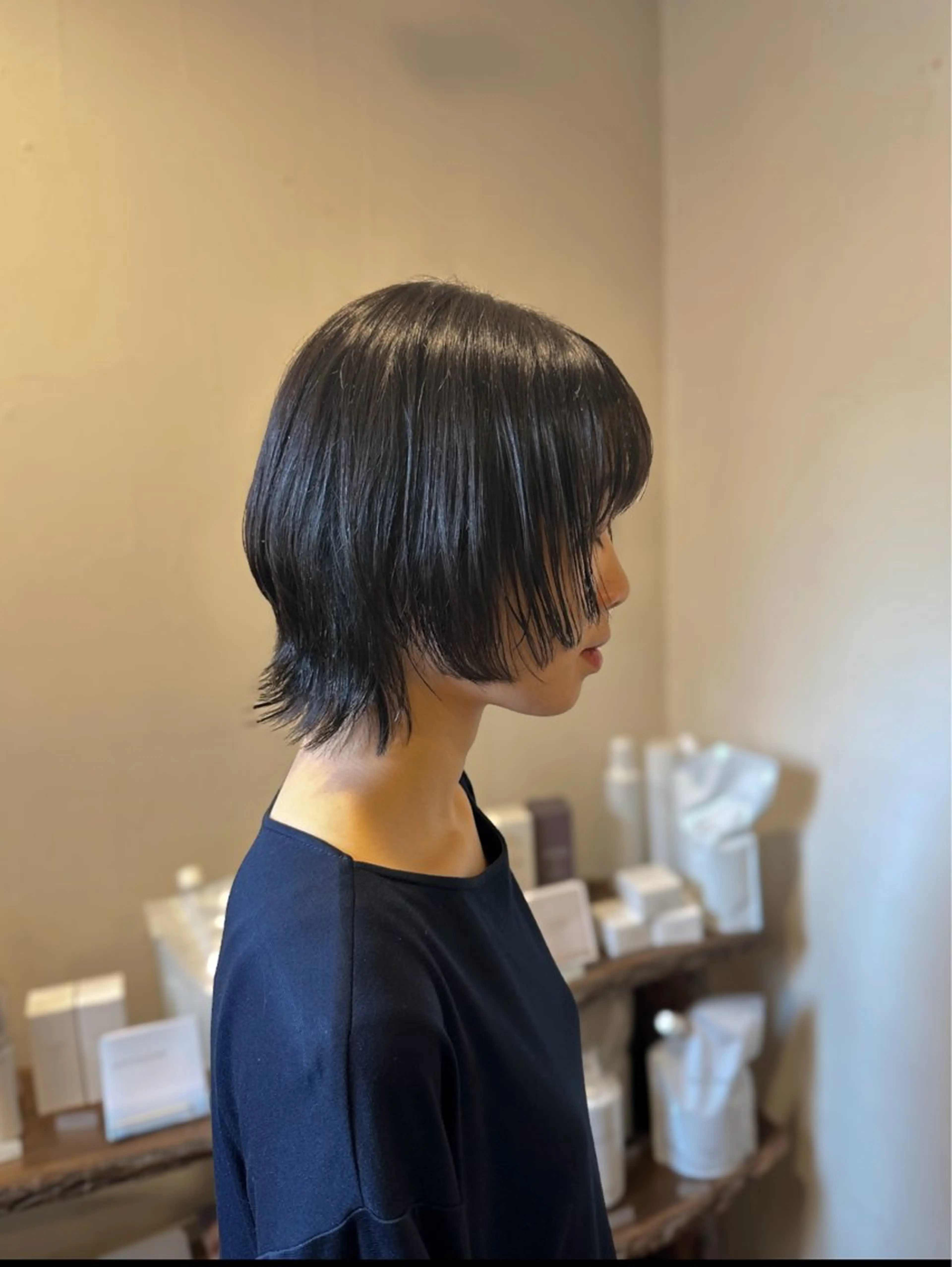 ミディアム 梅津 桜子のヘアスタイル