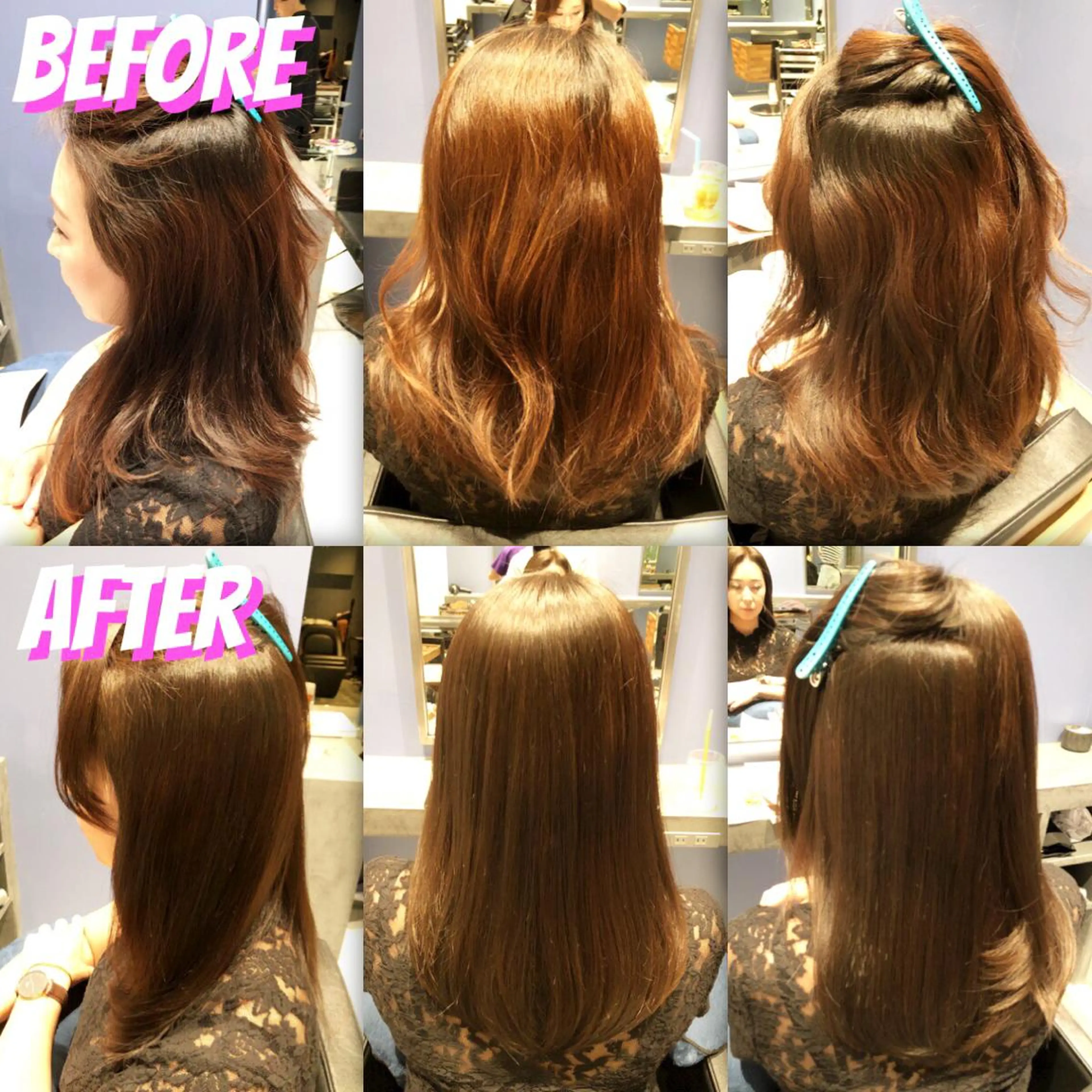 ロング カラー パーマ イルミナカラー ストレートパーマ カット ヘアカラー 縮毛矯正 トリートメント ブリーチ縮毛矯正/ デサキ ショウヘイのヘアスタイル