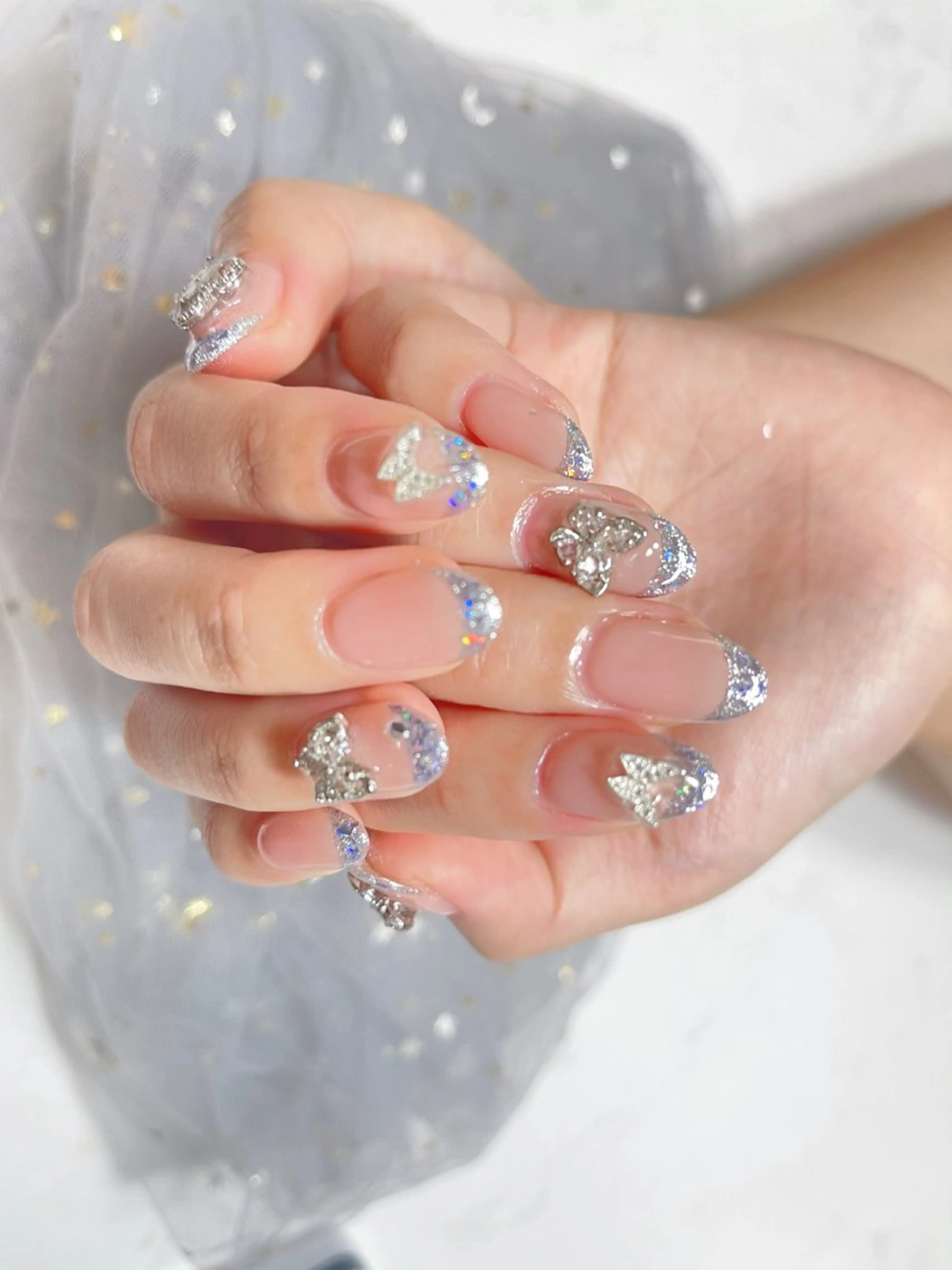 ネイル ハンドネイル 🎀ネイルサロン エクラYUI🎀のネイルデザイン