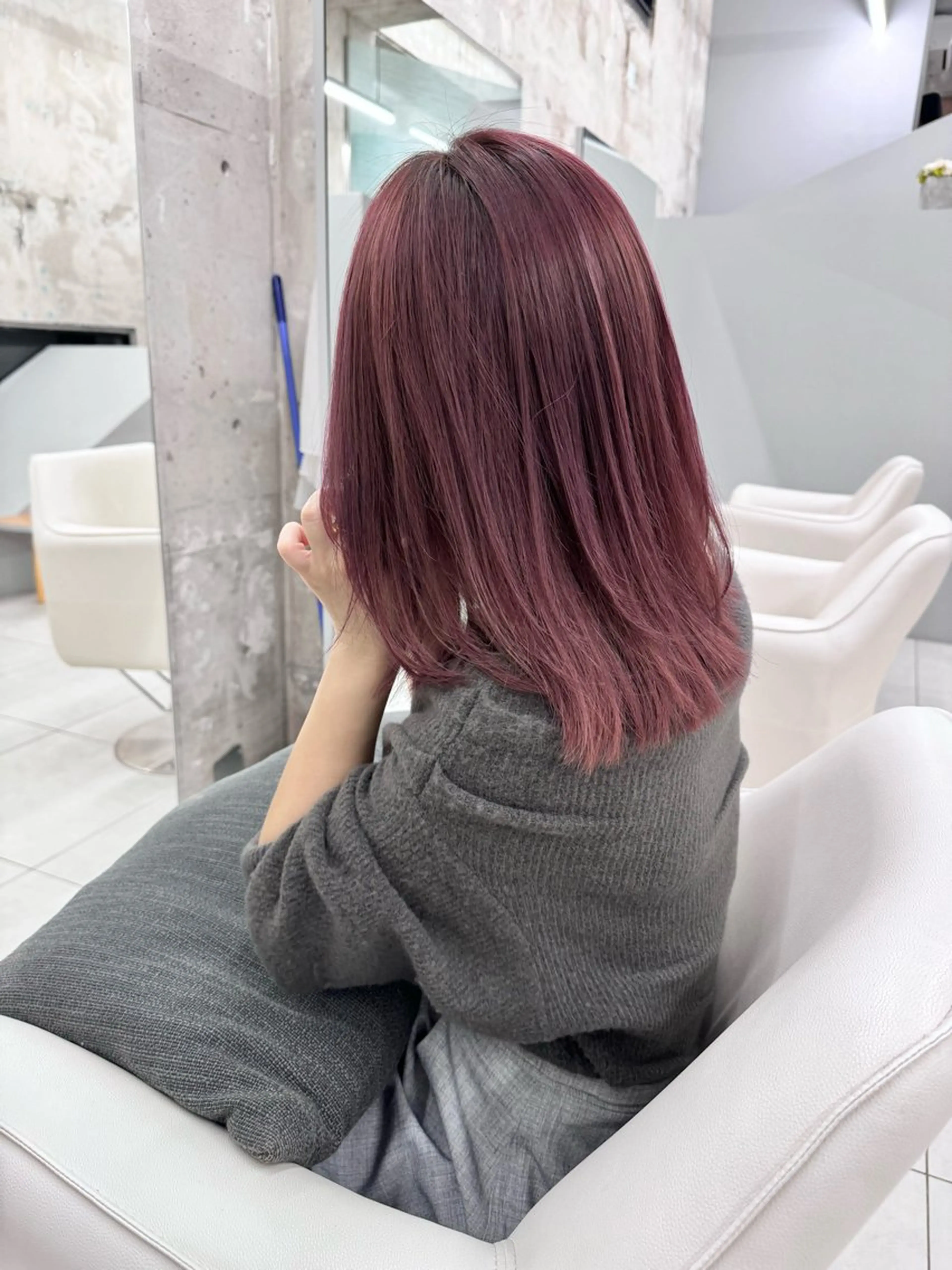 ミディアム 滝沢 嵩大のヘアスタイル