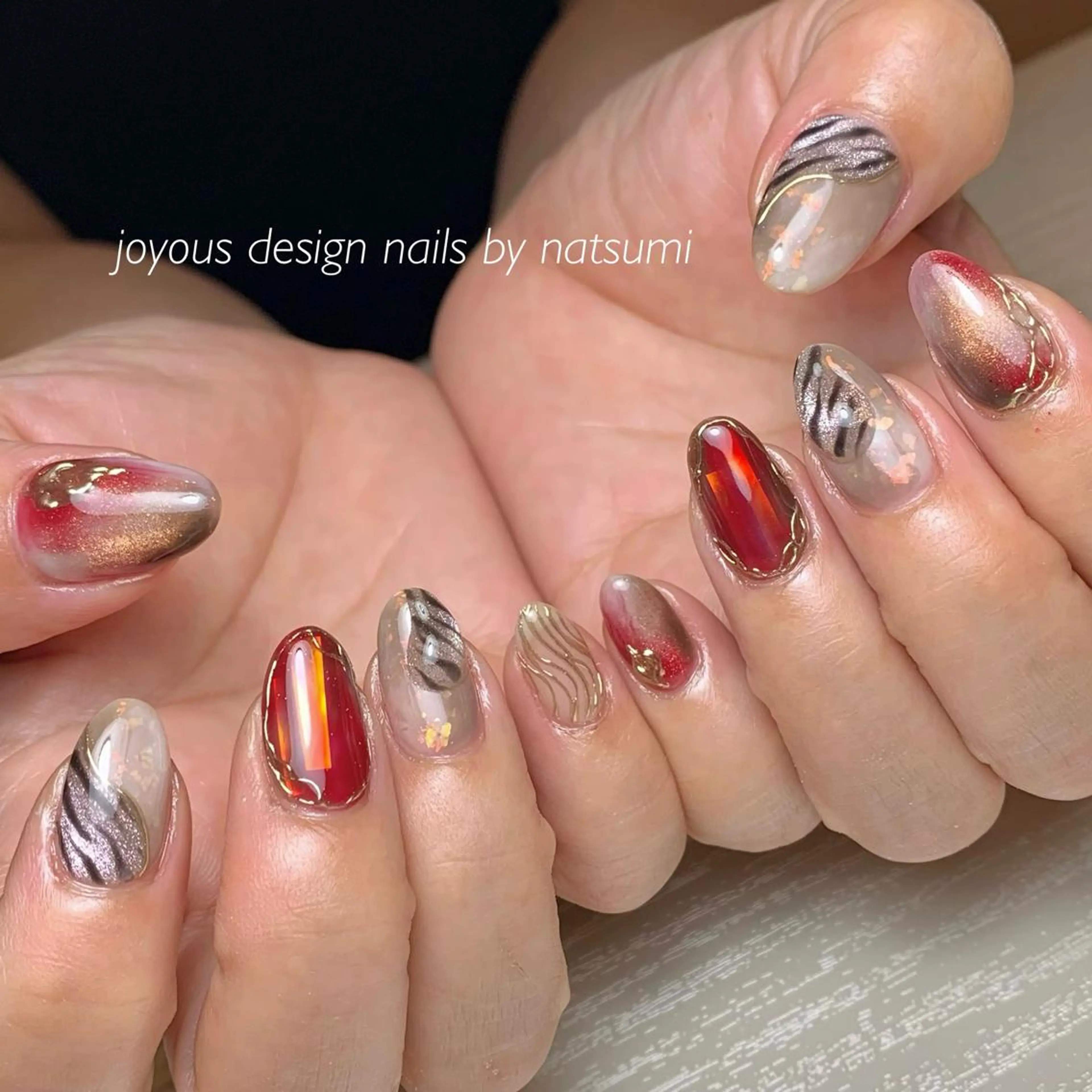 ネイル ハンドネイル jdn natsumiのネイルデザイン