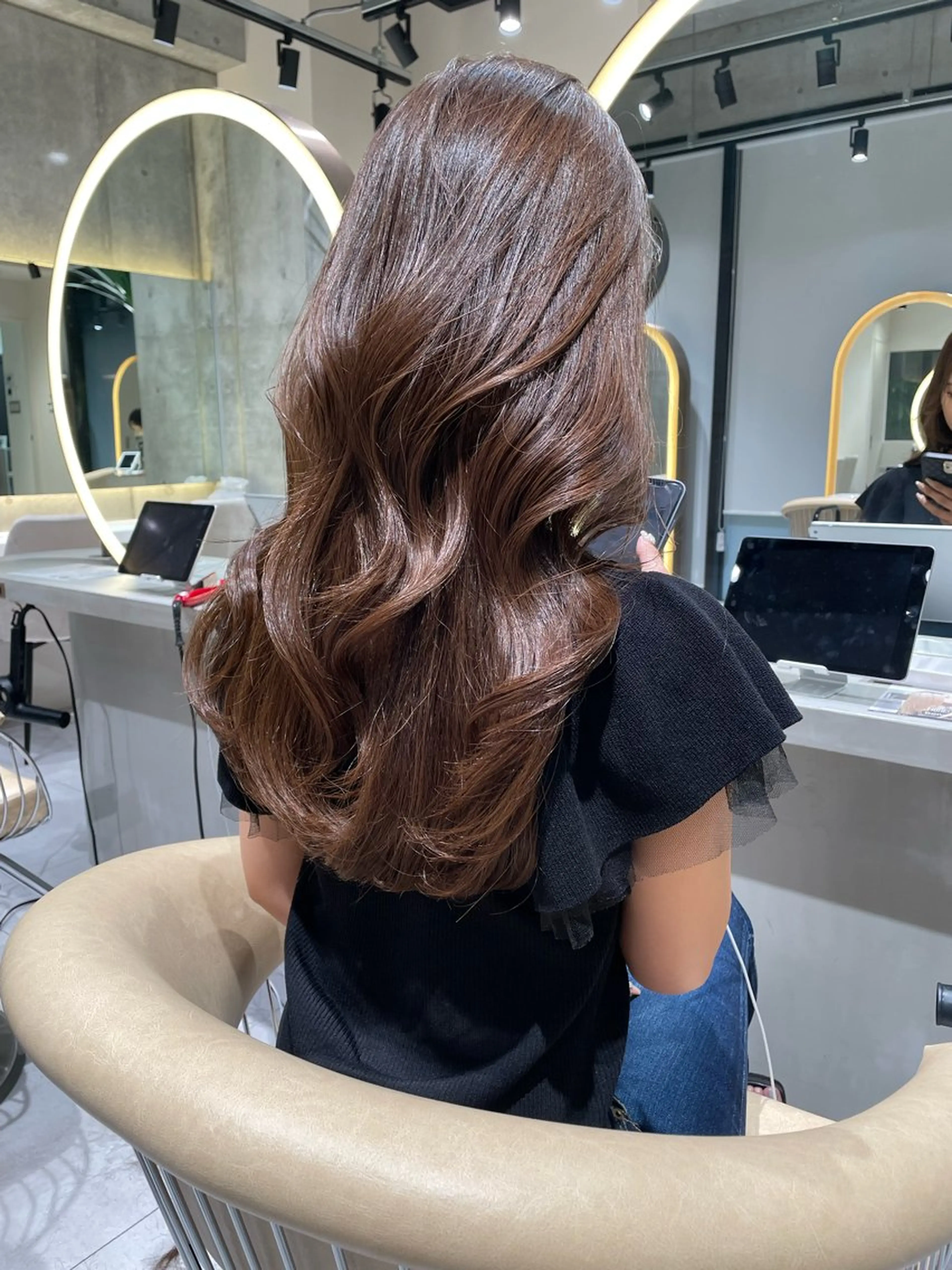 ロング カラー 《髪質改善✖️オリー ブ🧸》小嶋拓也のヘアスタイル