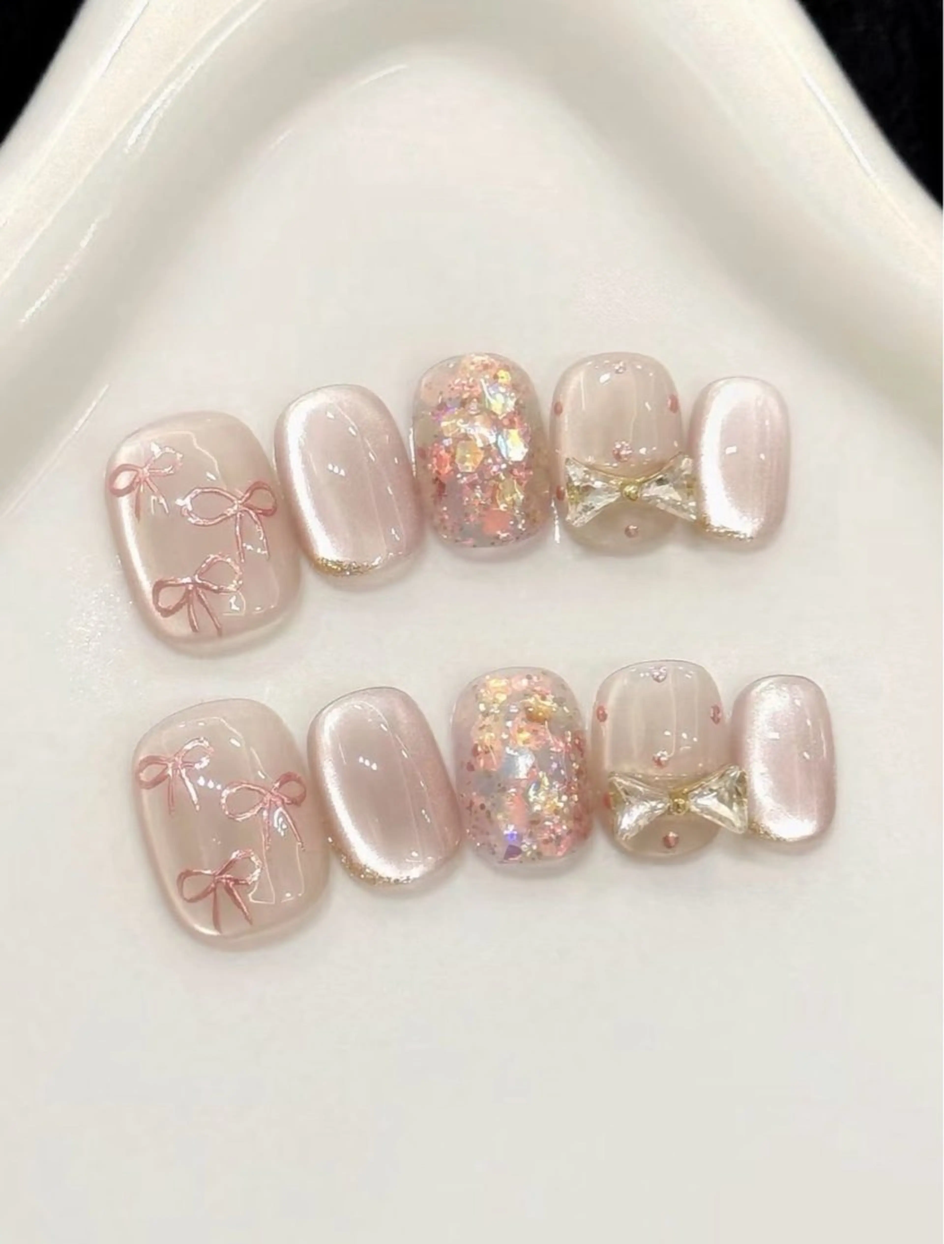 ネイル ハンドネイル Theone栄店 赤松のネイルデザイン