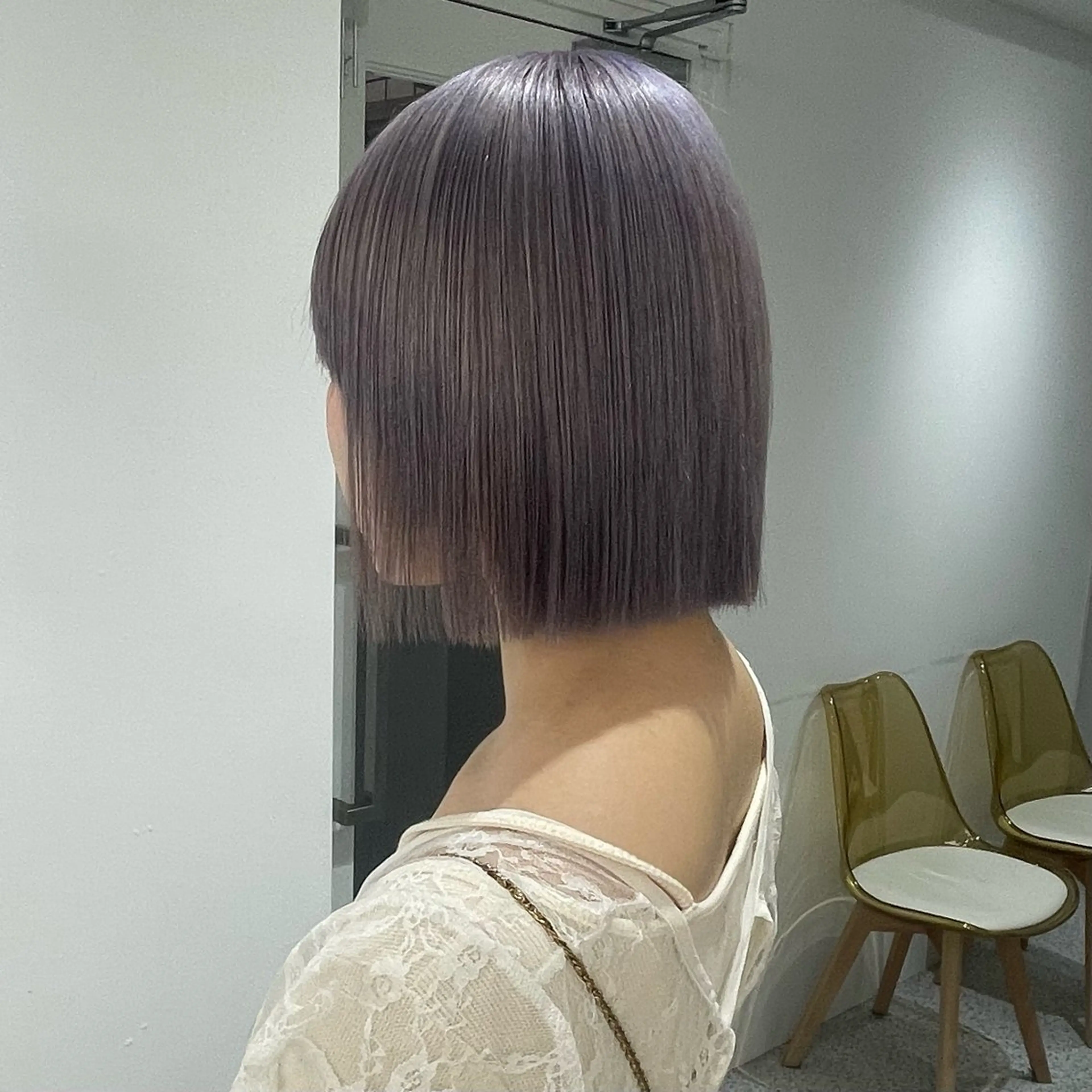 ショート カラー ヘアカラー 💍ダメージ最小限 ブリーチ/ちさと💍のヘアスタイル