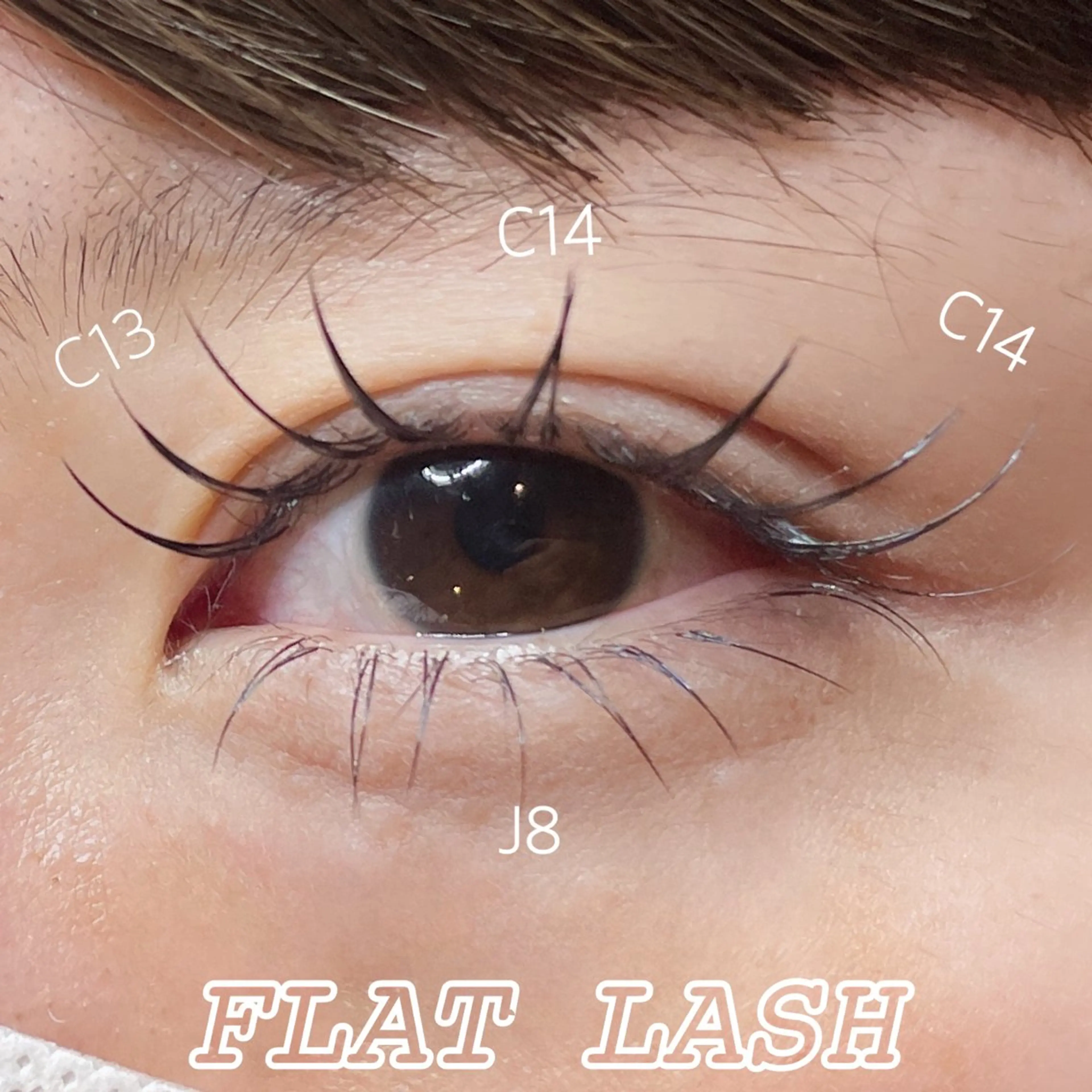 マツエク・マツパ 長谷川 萌のマツエク・マツパデザイン