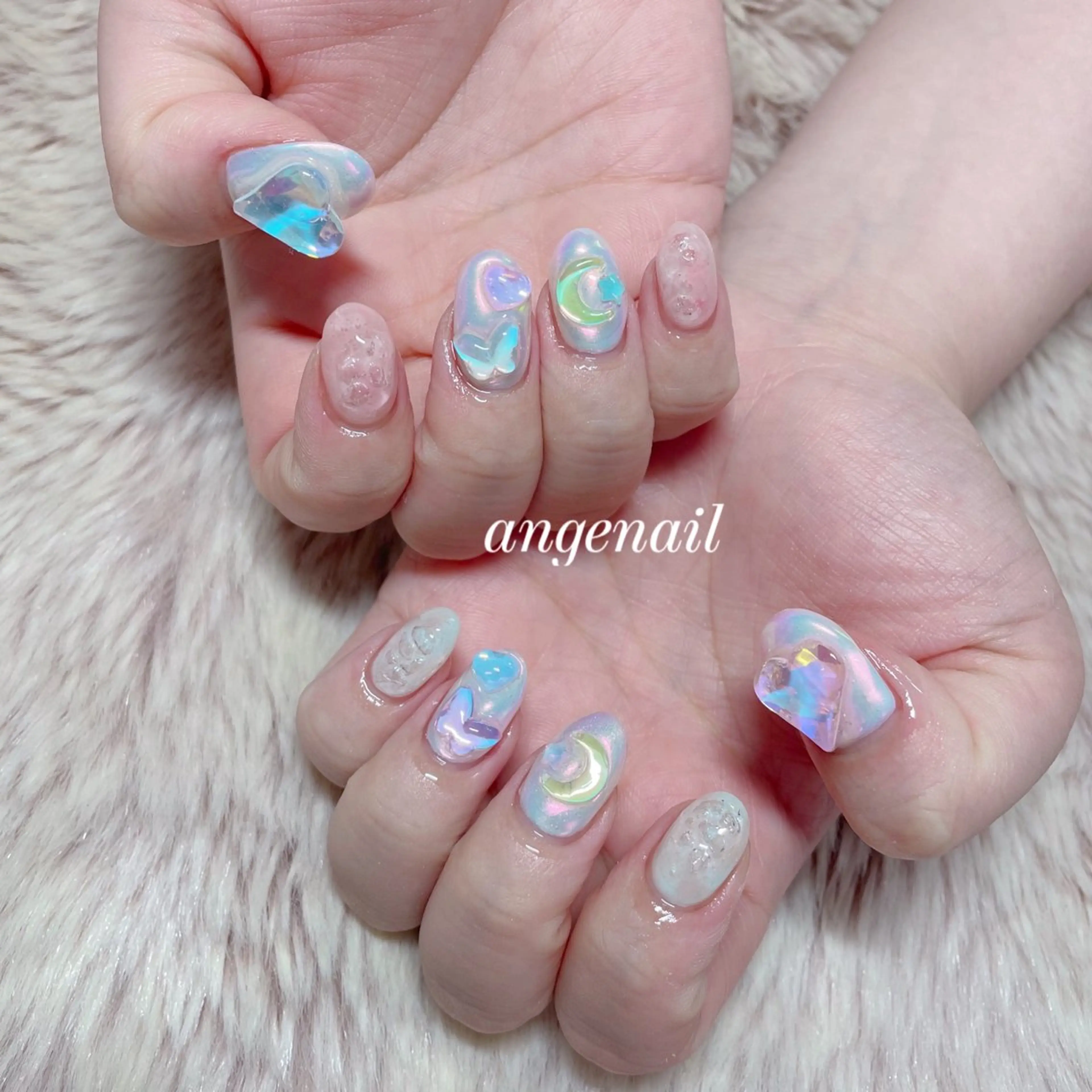 ネイル ハンドネイル オーナーネイリスト MAKIのネイルデザイン