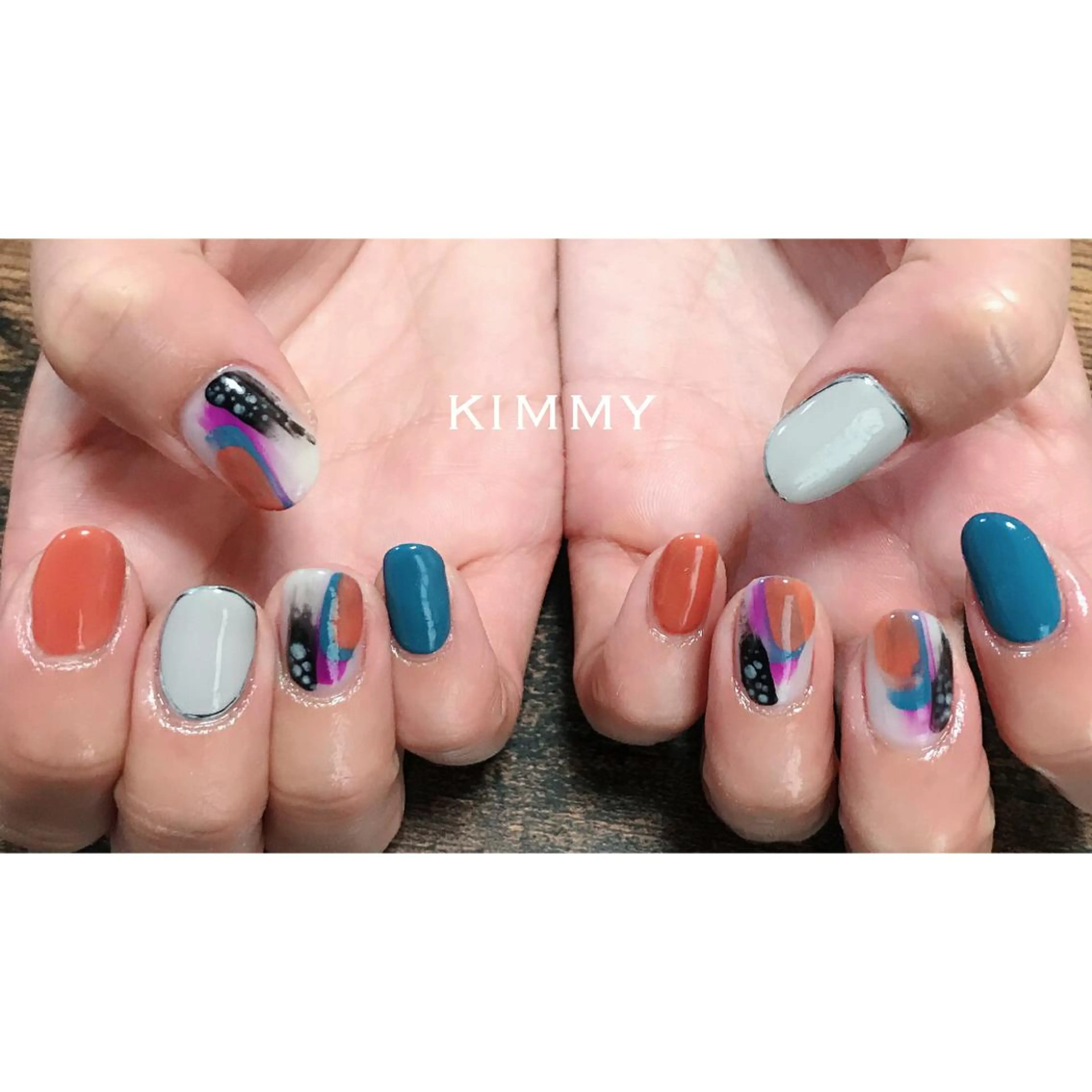 ネイル ハンドネイル kimmy nailsのネイルデザイン